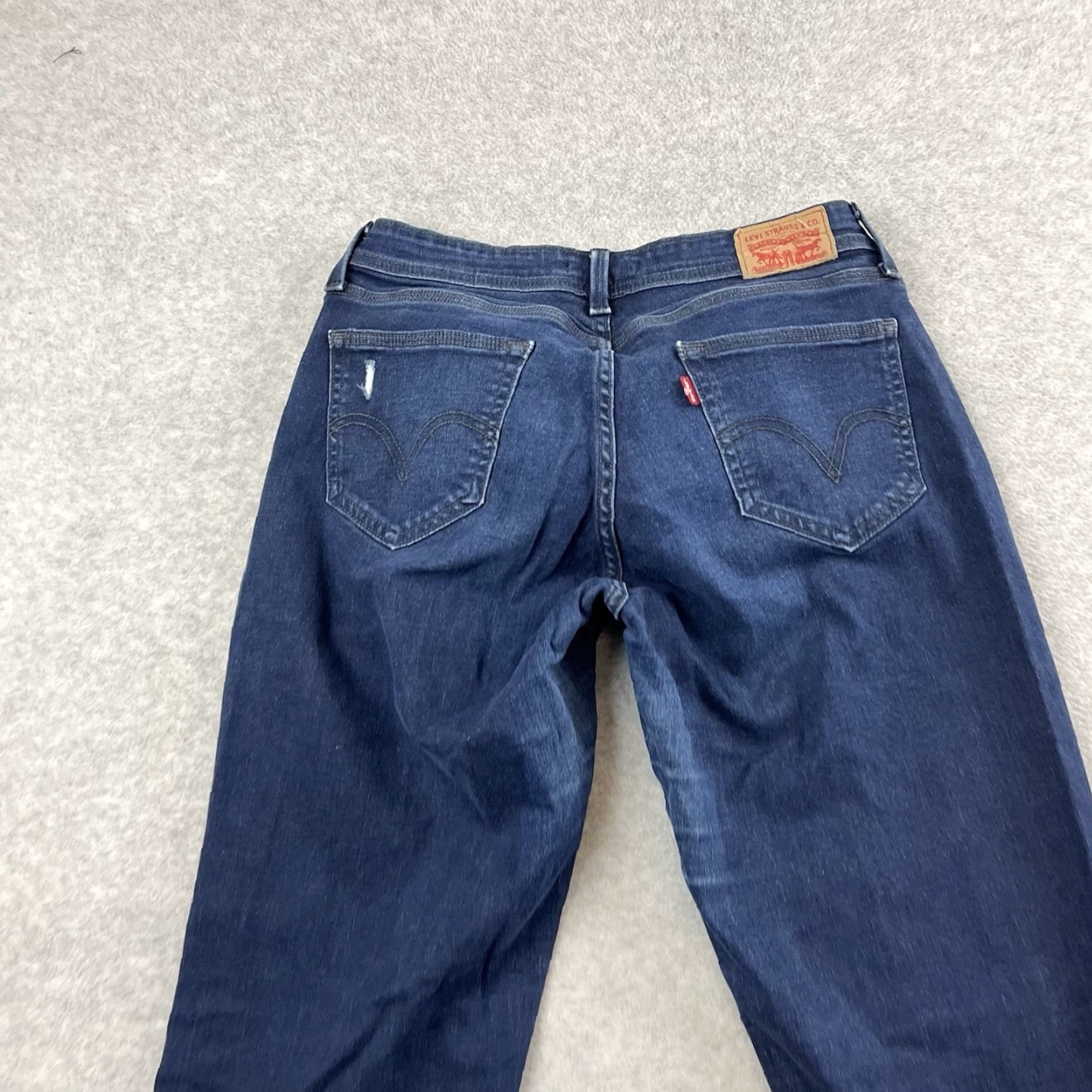 Levi's VINTAGE? No. Levi's 529 Curvy Boot Cut Jeans Dark Wash 31 x 31 Size 12M Women’s Denim 5-Pocket Size 34" / US 12 / IT 48 - 3 Thumbnail