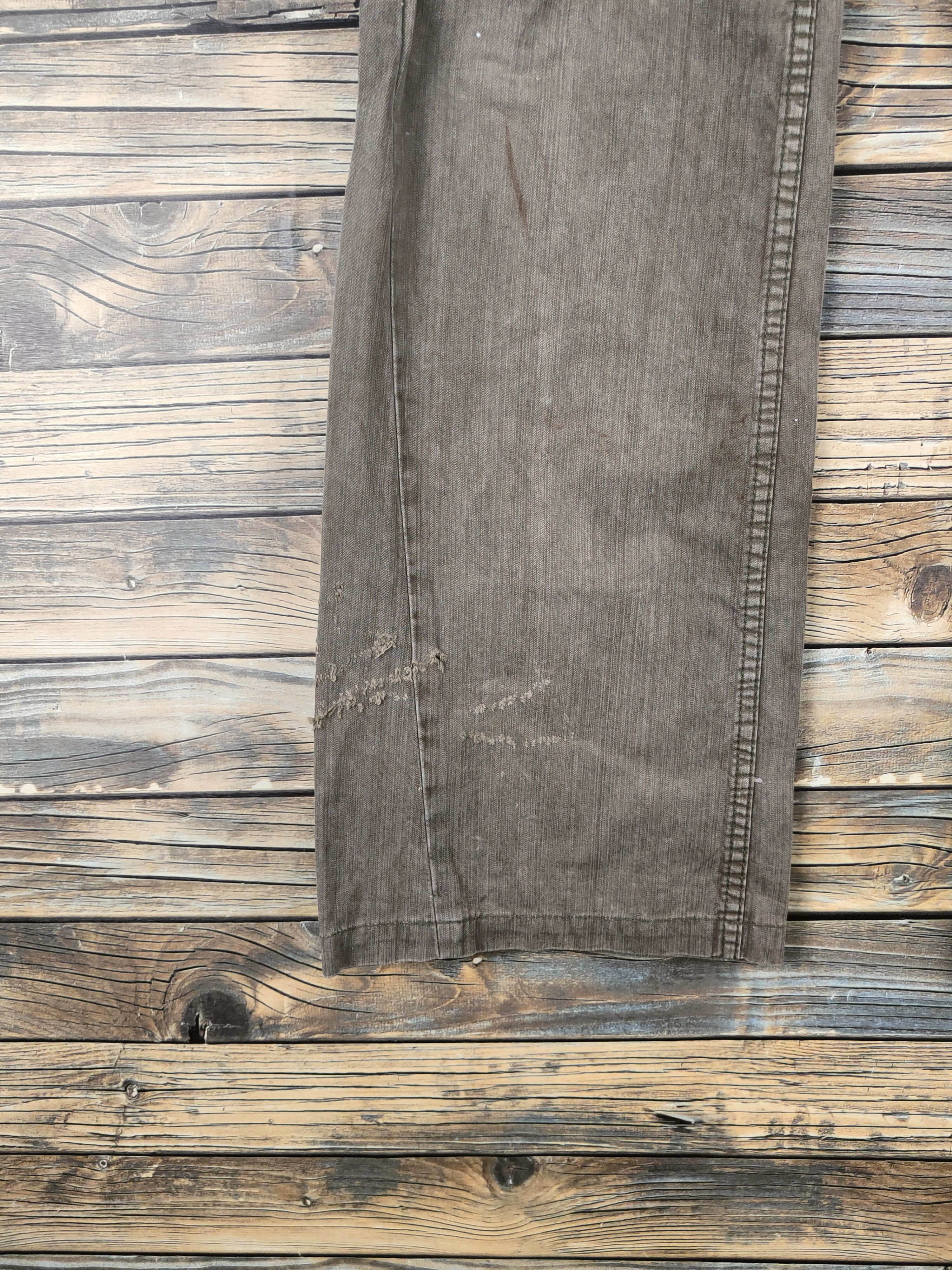 Surplus Research DL Surplus Brown Multipocket Cargo Pants #46-001 Size US 30 / EU 46 - 4 Thumbnail