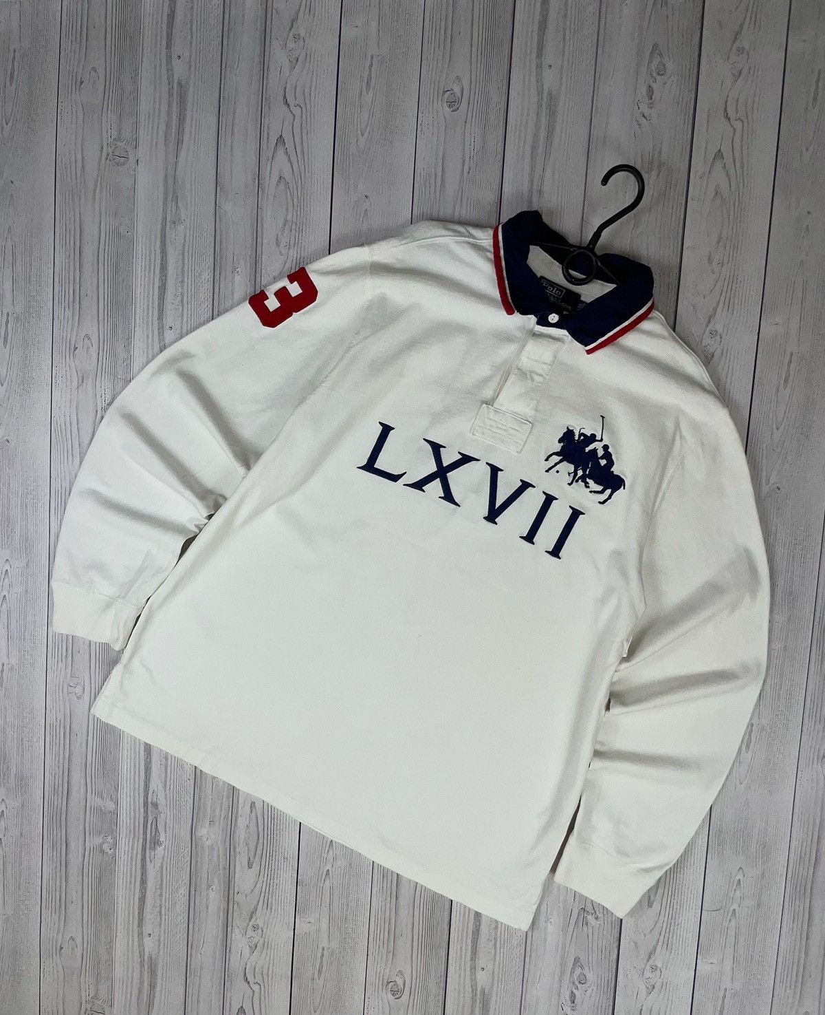 Polo Ralph Lauren Vintage Polo Ralph Lauren rugby jersey size XXL Size US XXL / EU 58 / 5 - 1 Thumbnail