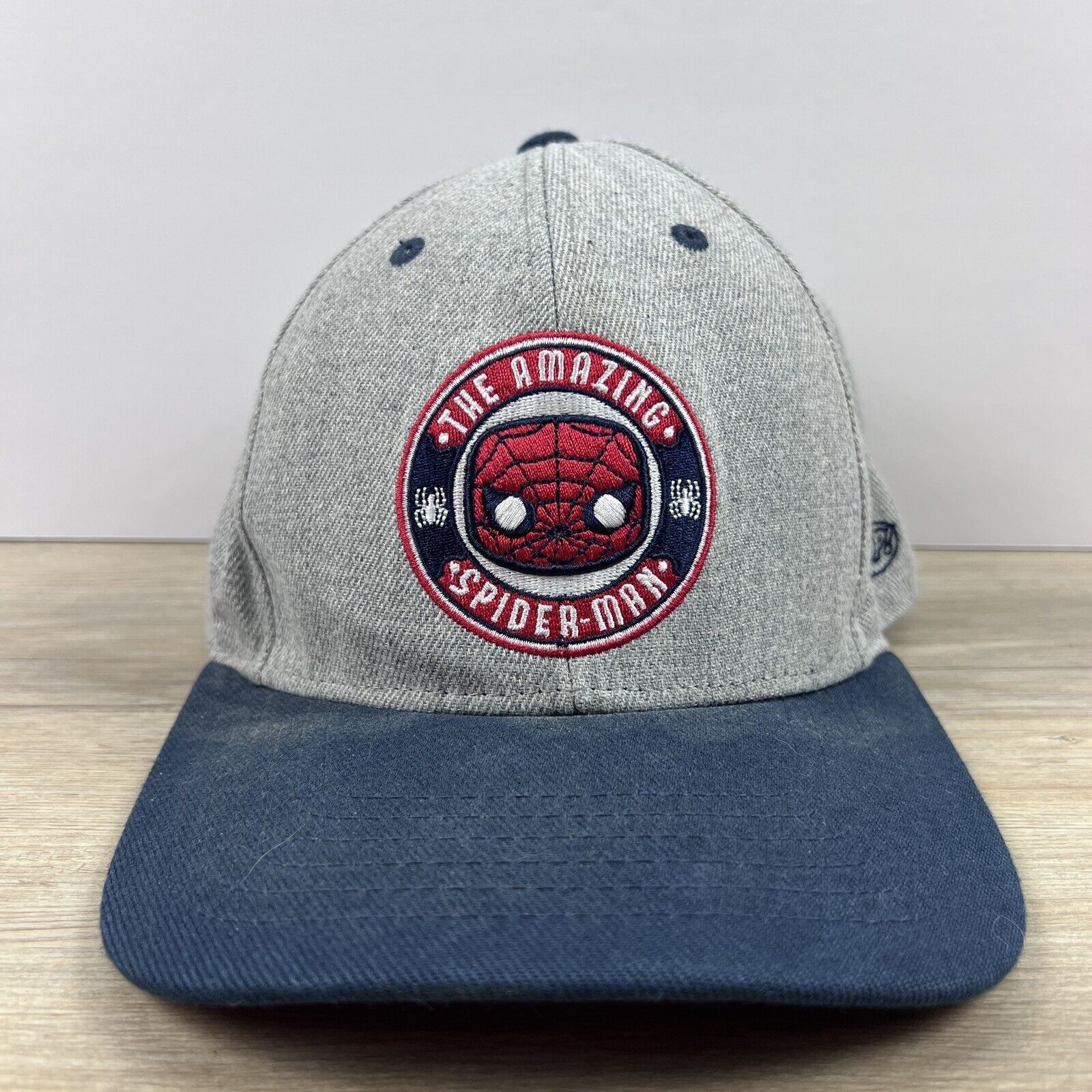 Other Spiderman Hat Amazing Spiderman Snapback Hat Gray Adjustable Size ONE SIZE - 7 Thumbnail