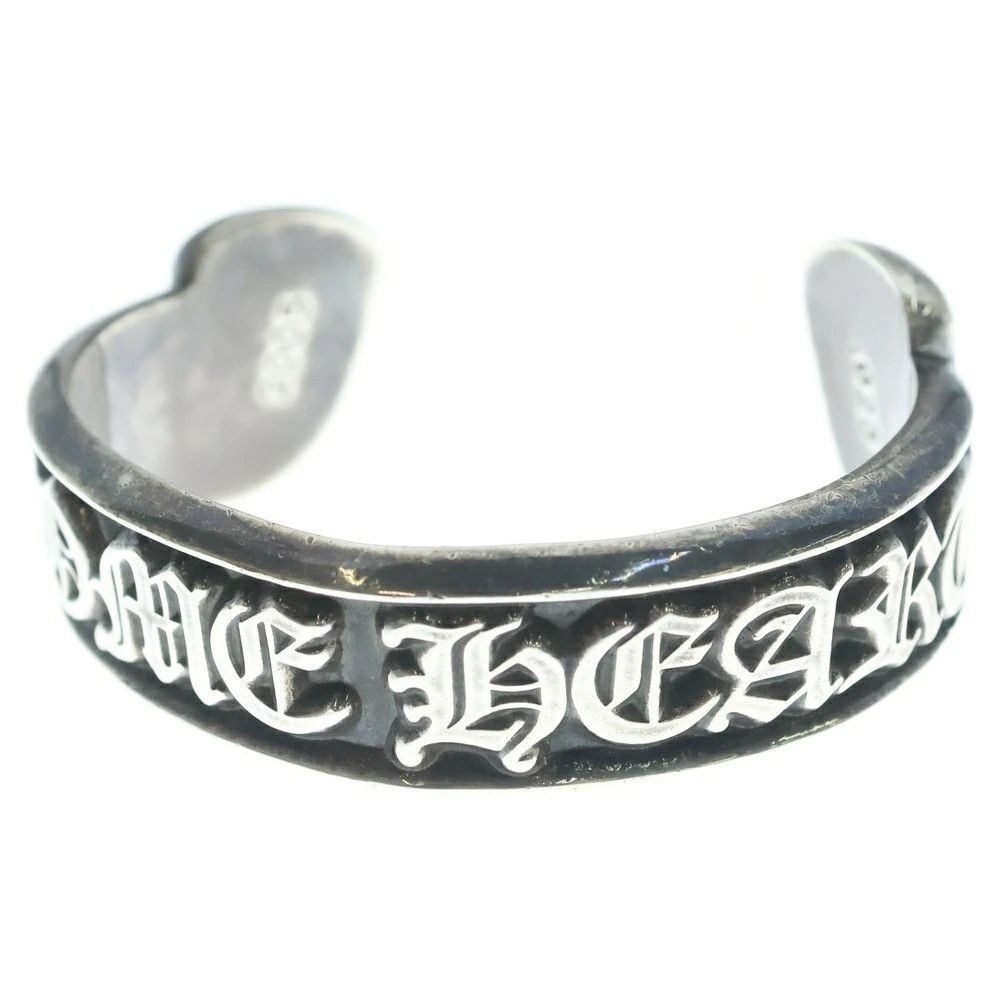 Chrome Hearts 🔥 CHROME HEARTS SCROLL LABEL BANGLE bracelet silver Size ONE SIZE - 7 Thumbnail