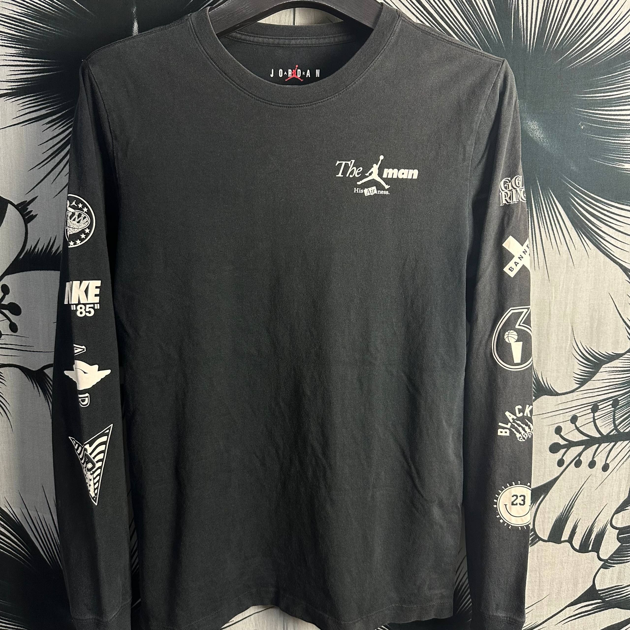 Jordan Brand Jordan "The Man" Long-Sleeve Crew Tee Size US S / EU 44-46 / 1 - 3 Thumbnail