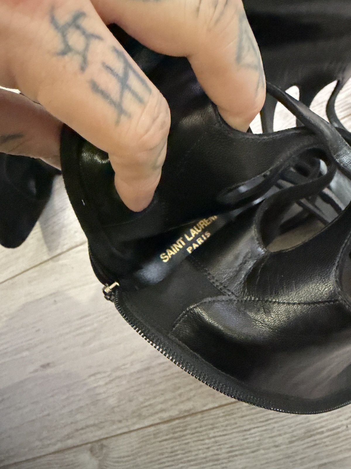 Saint Laurent Paris Saint laurent high boot avantgarde Size US 6.5 / IT 36.5 - 11 Thumbnail