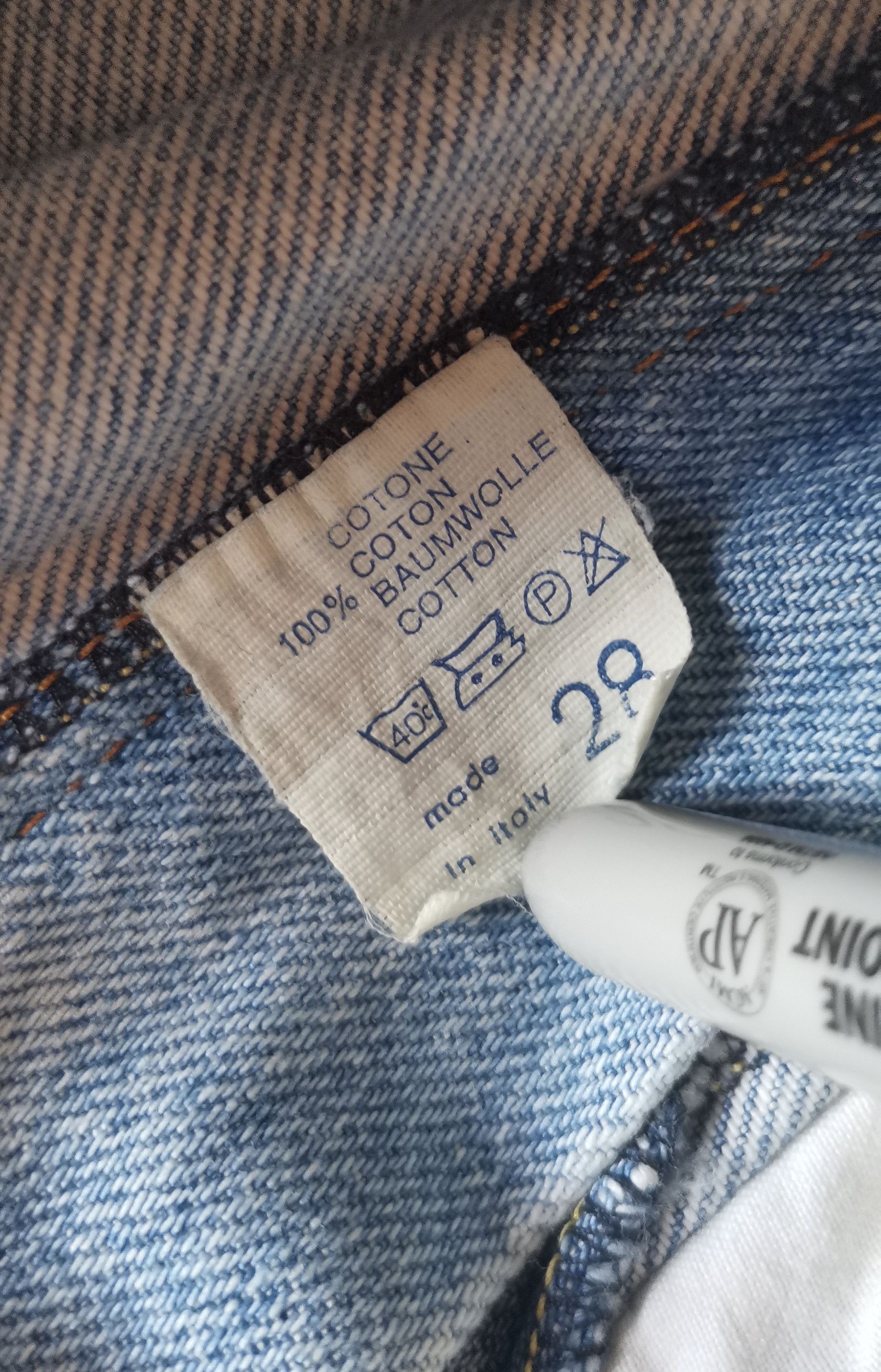 Valentino Vintage Valentino Landucci women's jeans Size 28" / US 6 / IT 42 - 5 Thumbnail