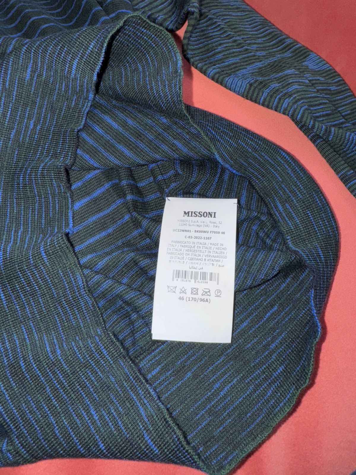 Missoni Missoni NEW 100% wool turtleneck, size S Size US S / EU 44-46 / 1 - 5 Thumbnail