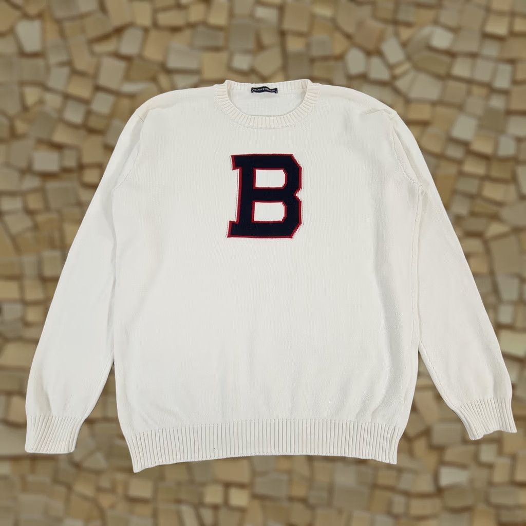 Brandy Melville Brandy Melville Jumper White One Size Knit Cotton Pullover Relaxed Fit Womens Size ONE SIZE - 1 Thumbnail