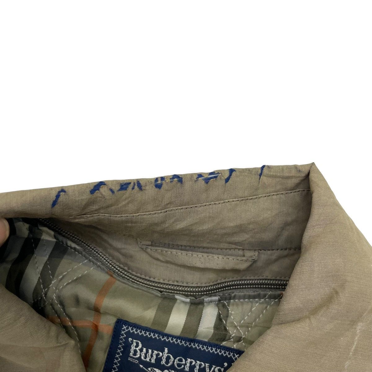 Burberry Vintage Distressed Burberrys Bomber Nova Check Jacket Size US M / EU 48-50 / 2 - 7 Thumbnail