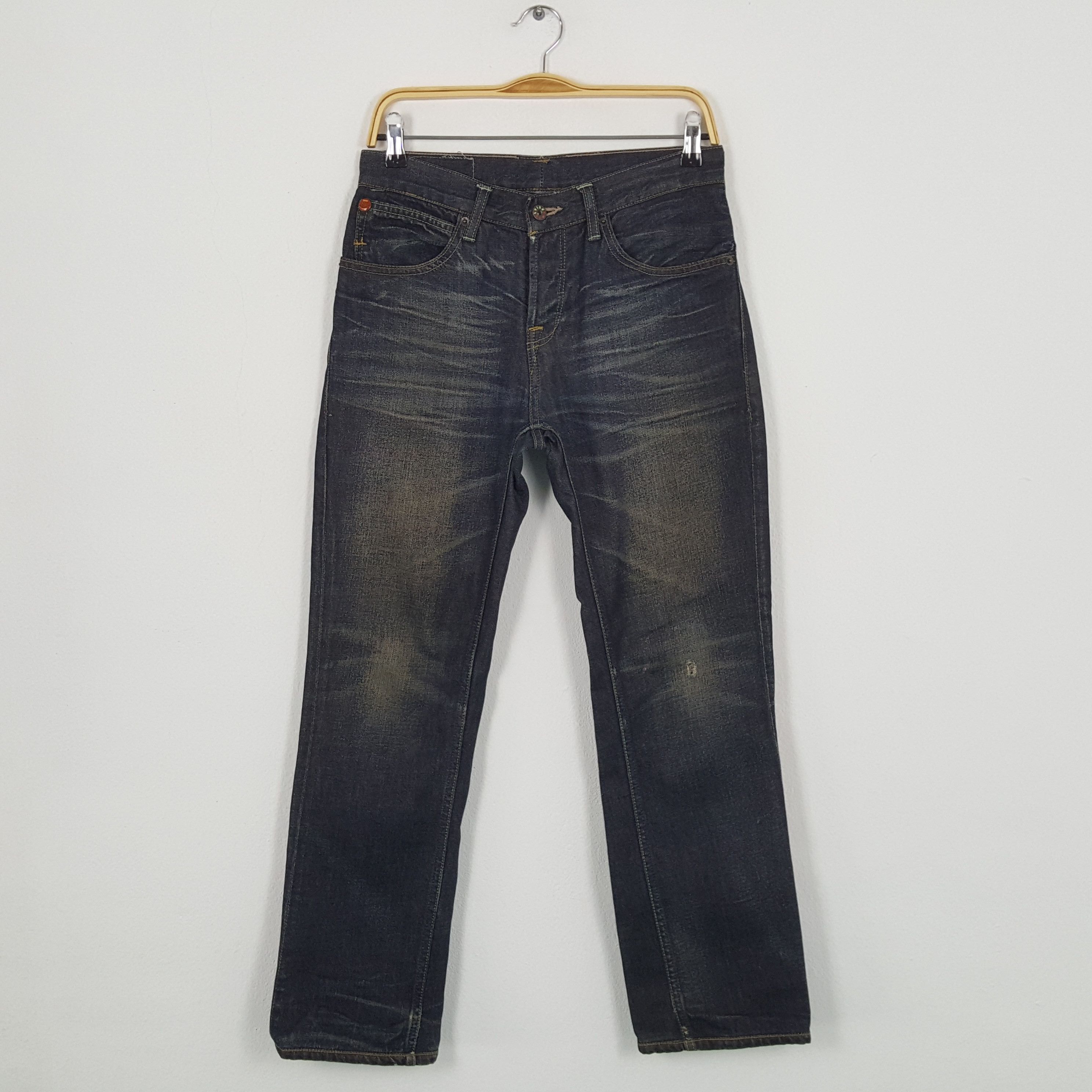 Evisu × Puma × Vintage Vintage EVISU x PUMA Japan Brand Daicock Custom Style Jeans Size US 29 - 4 Thumbnail