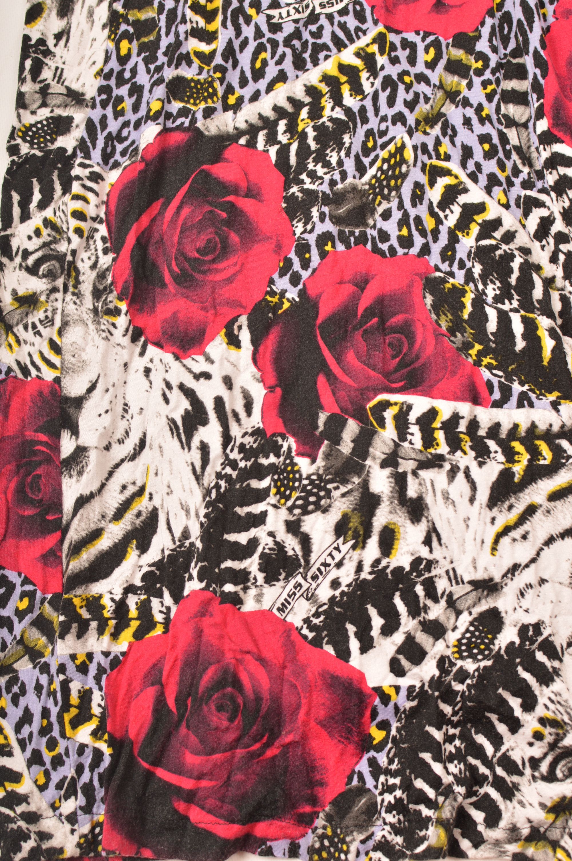Miss Sixty Miss Sixty Vintage Floral Print Viscose Blend Long Dress |  Grailed