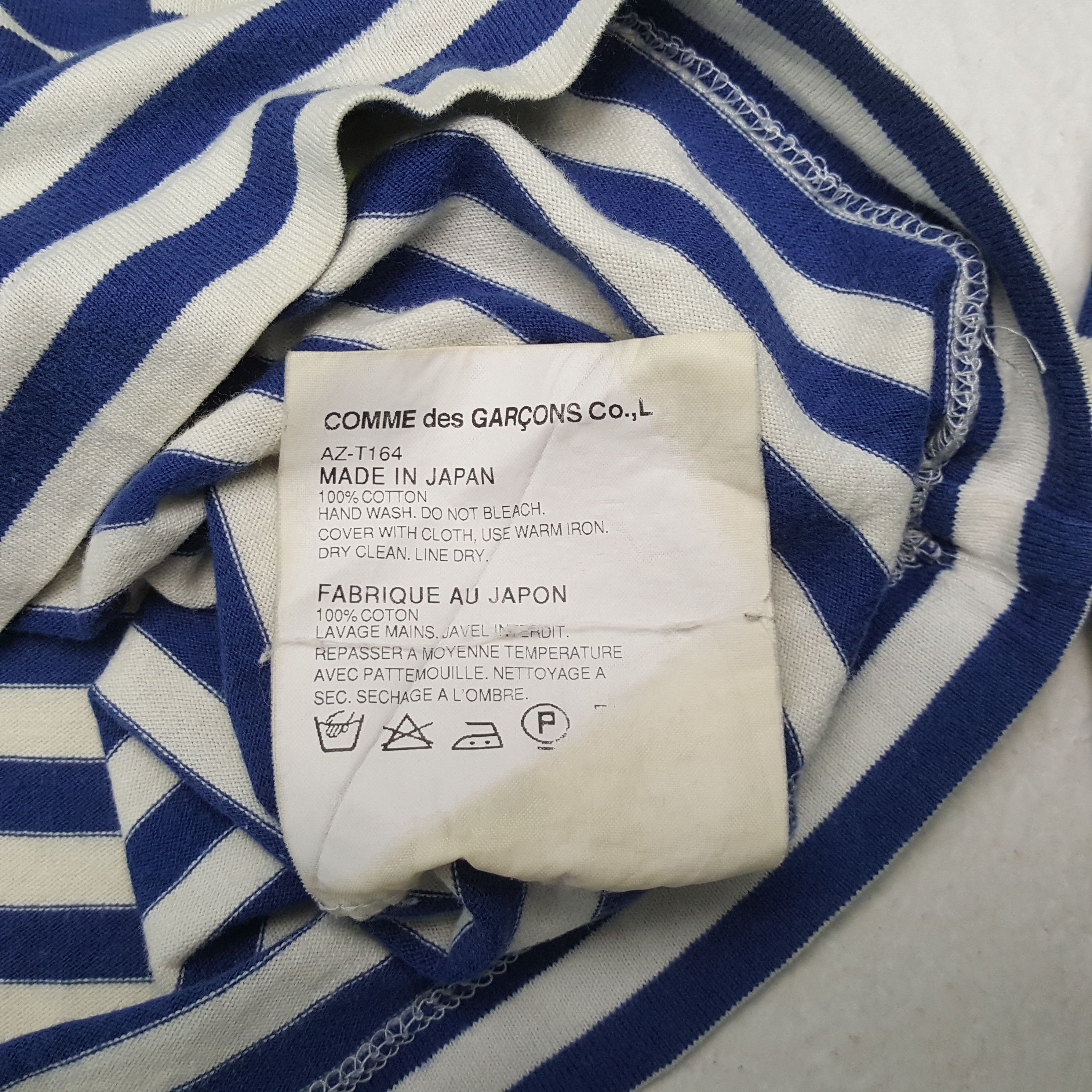 Comme des Garcons PLAY Comme Des Garcons Japanese Brand Tshirt C301N49 Size M / US 6-8 / IT 42-44 - 8 Thumbnail