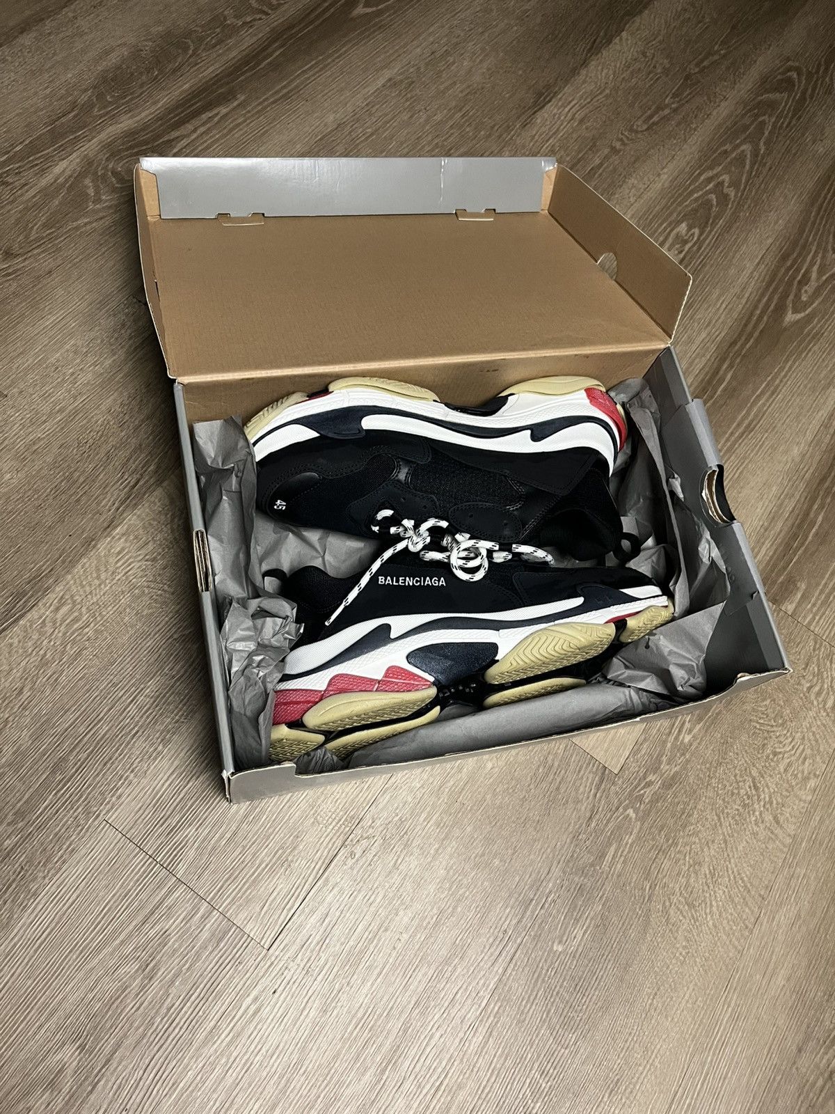 Balenciaga Balenciaga Triple S Sneakers – Size 12 (EU 45) – With Box Size US 12 / EU 45 - 1 Thumbnail