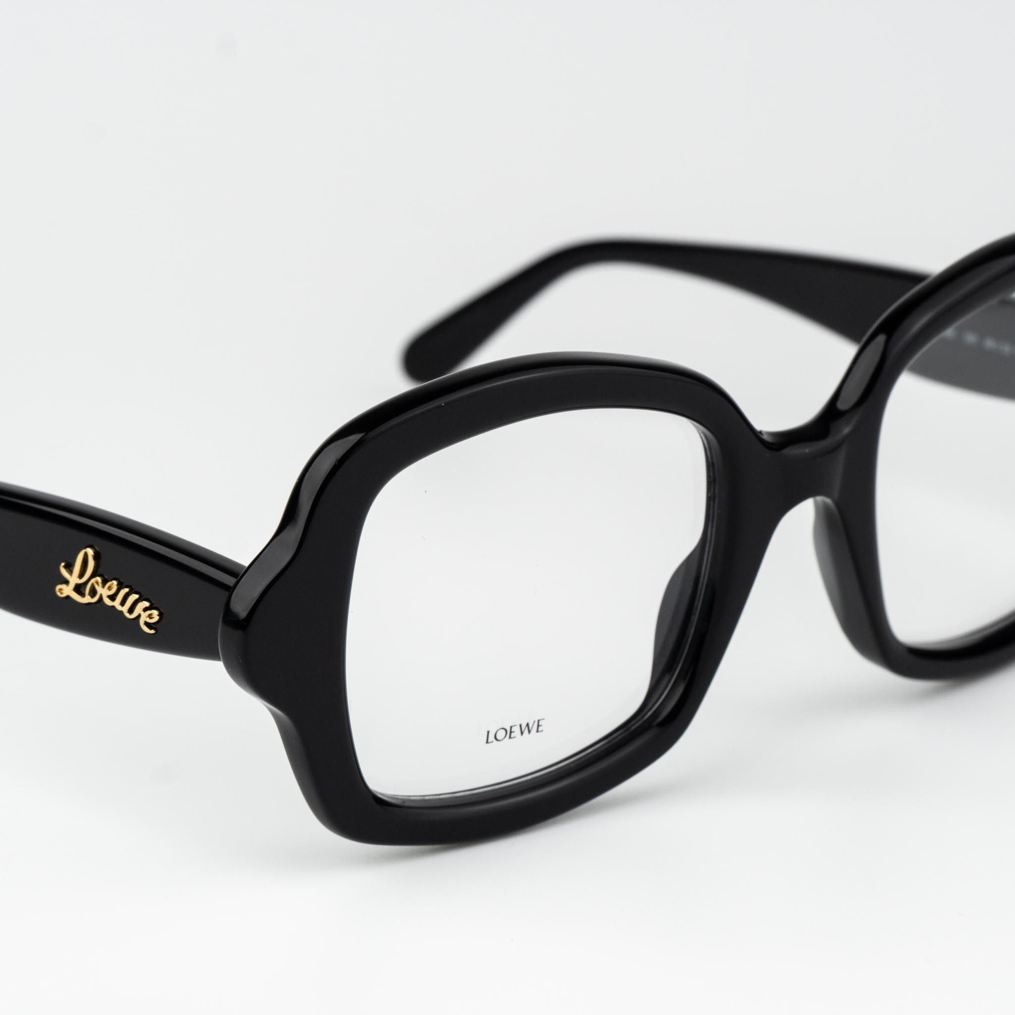 Loewe Loewe CURVY Women Eyeglasses Square LW50066I 001 BRAND NEW Size ONE SIZE - 6 Thumbnail