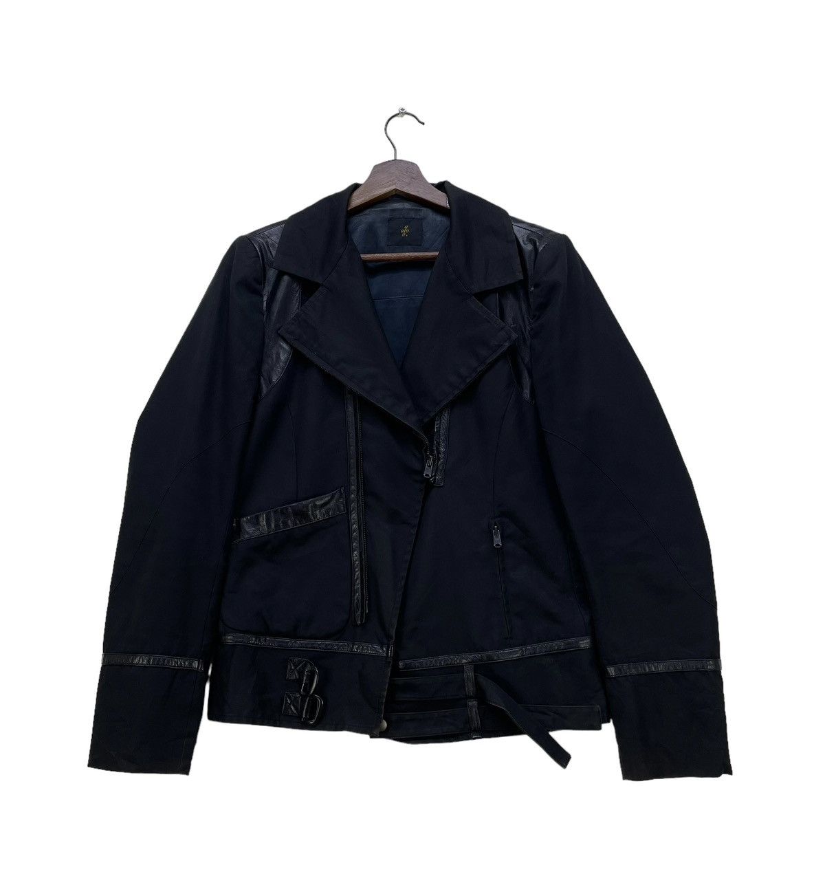 14th Addiction 🔥Made In Japan System Co Horse Hide Double Collar Jacket Size US M / EU 48-50 / 2 - 1 Thumbnail