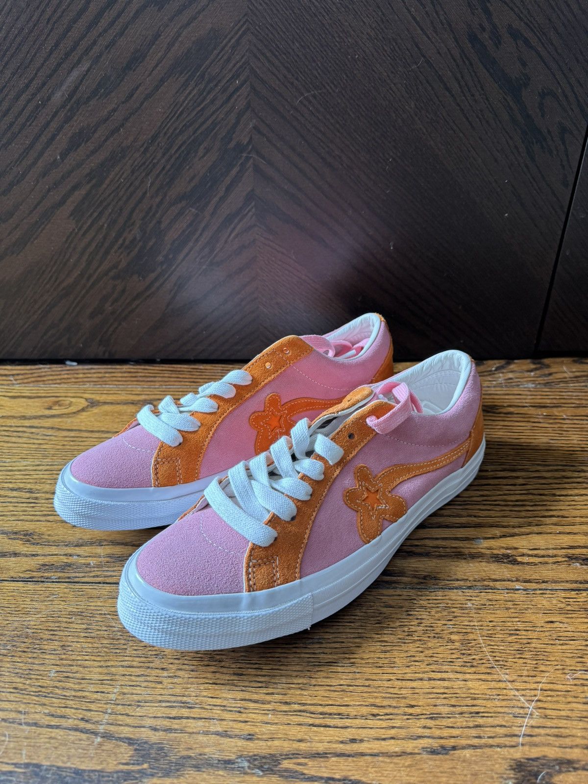 Converse × Golf le Fleur Golf Le Fleur Converse One Star Ox Pink and Orange Size US 10.5 / EU 43-44 - 2 Thumbnail