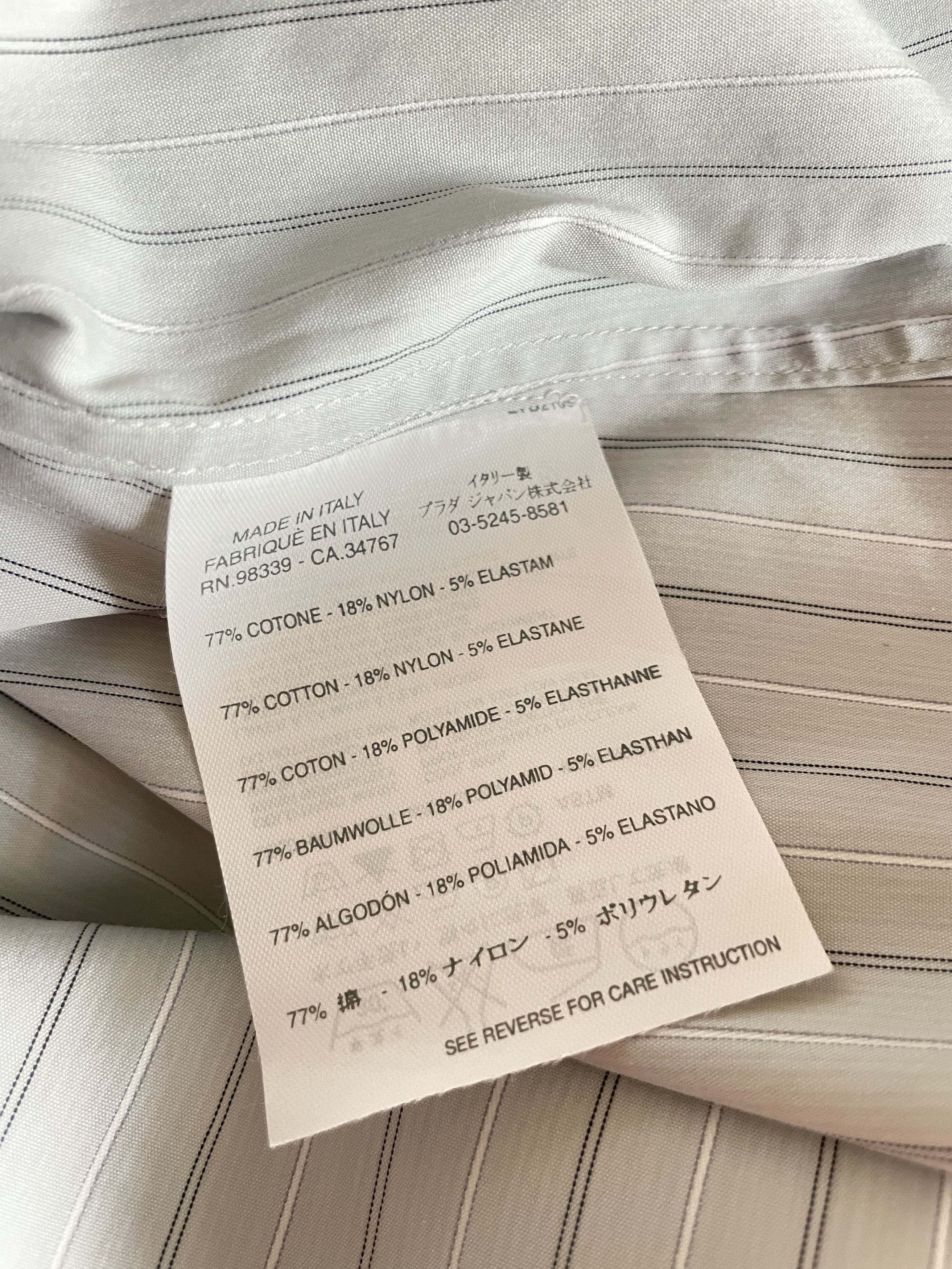 Other Prada Light Blue Shirt Size US M / EU 48-50 / 2 - 7 Thumbnail