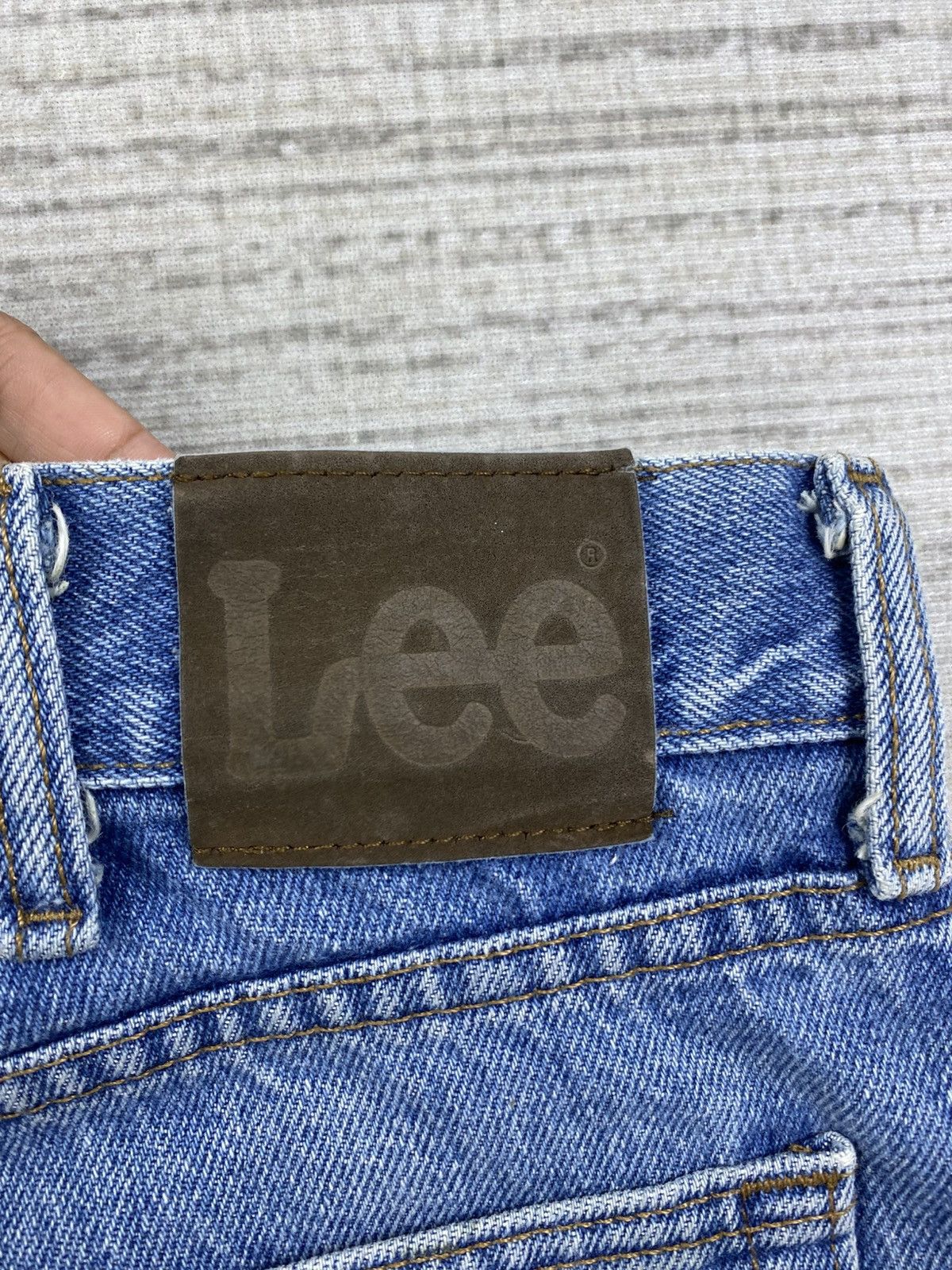 Lee × Vintage Vintage 90s Lee Distressed Denim Pants Size US 34 / EU 50 - 13 Thumbnail