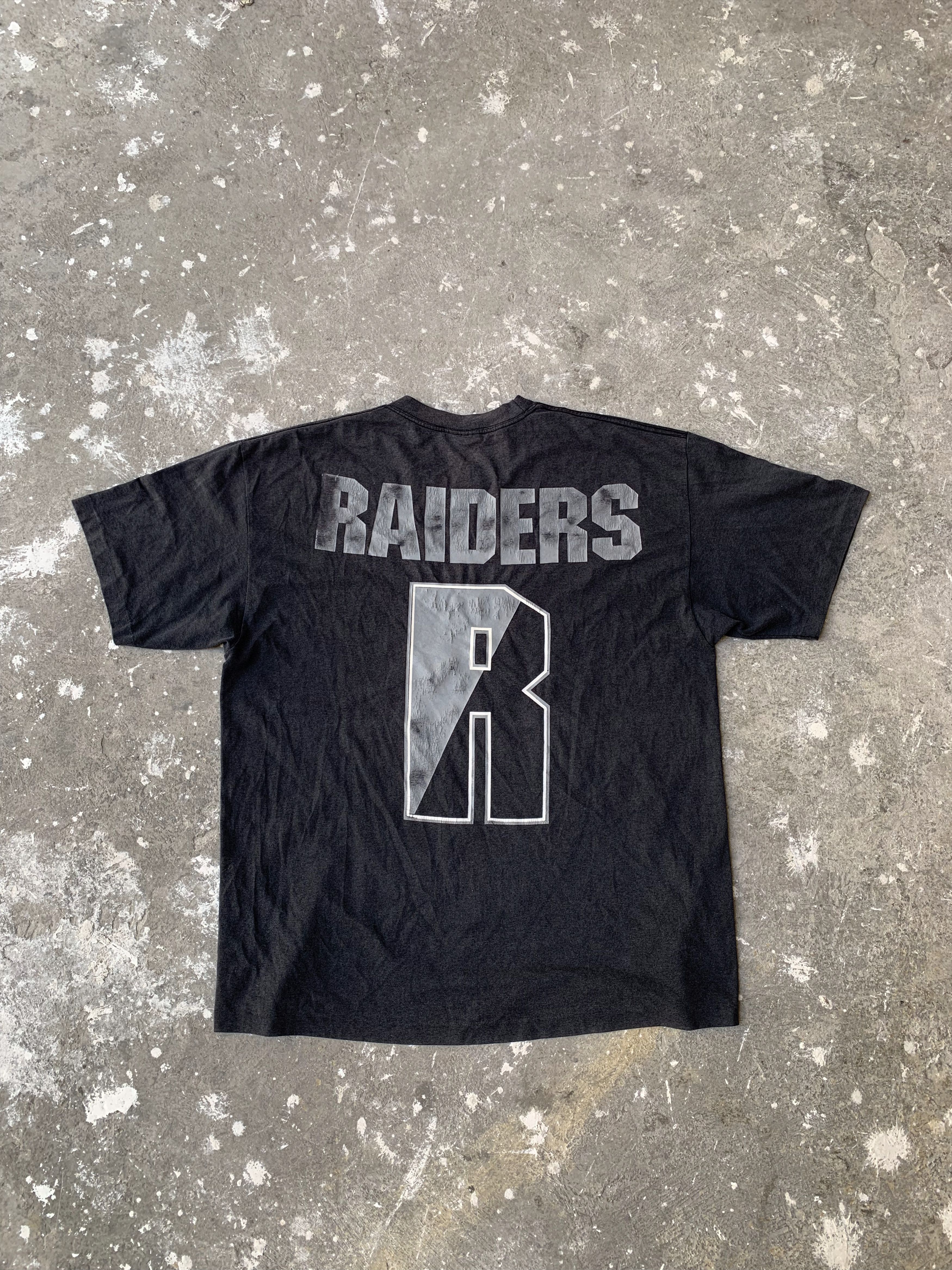 Vintage Vintage Raiders Riddell Helmet Big Print Size US XL / EU 56 / 4 - 2 Thumbnail