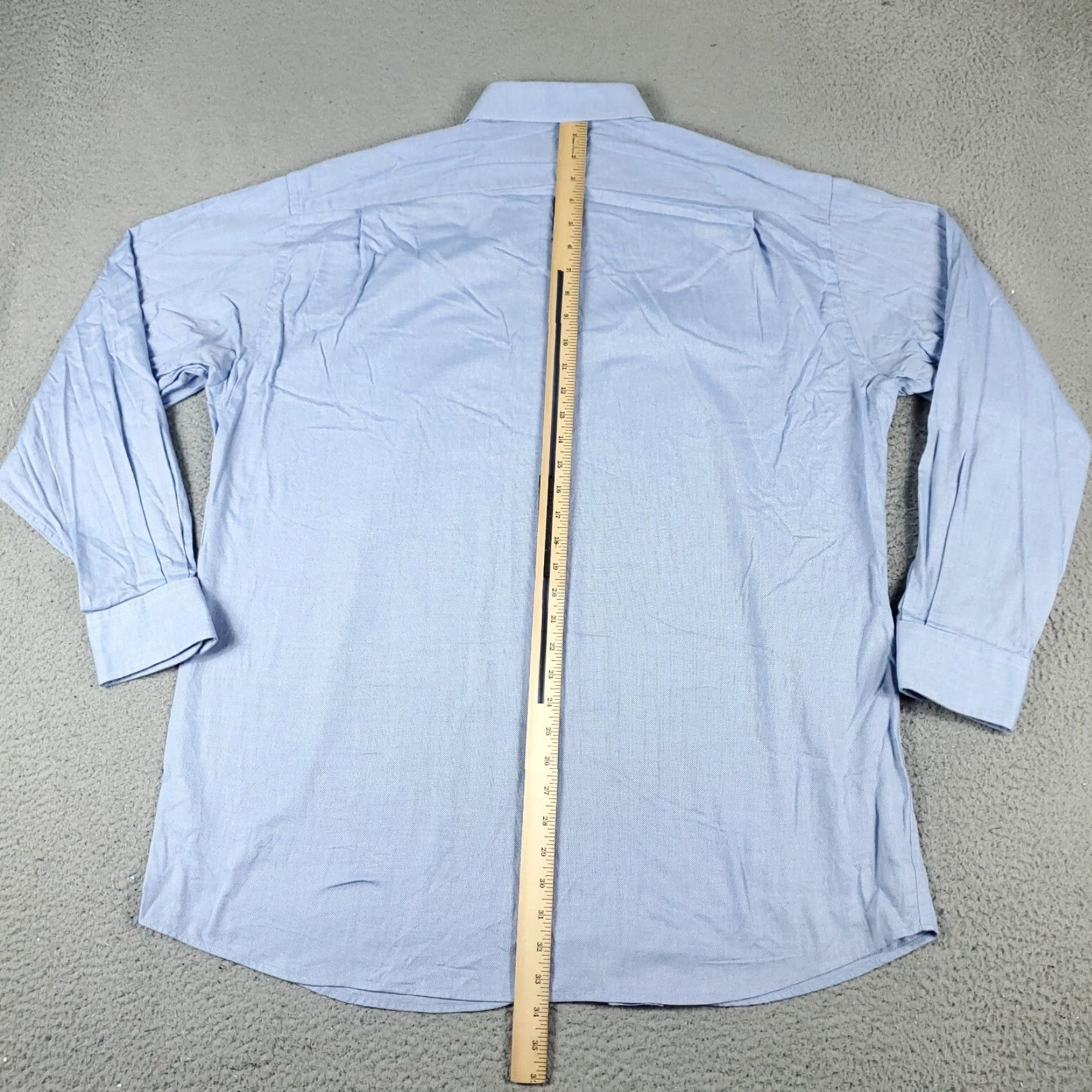 Tommy Hilfiger Tommy Hilfiger Shirt Mens XL Blue Casual Button-Up Long Sleeve Size US XL / EU 56 / 4 - 5 Thumbnail