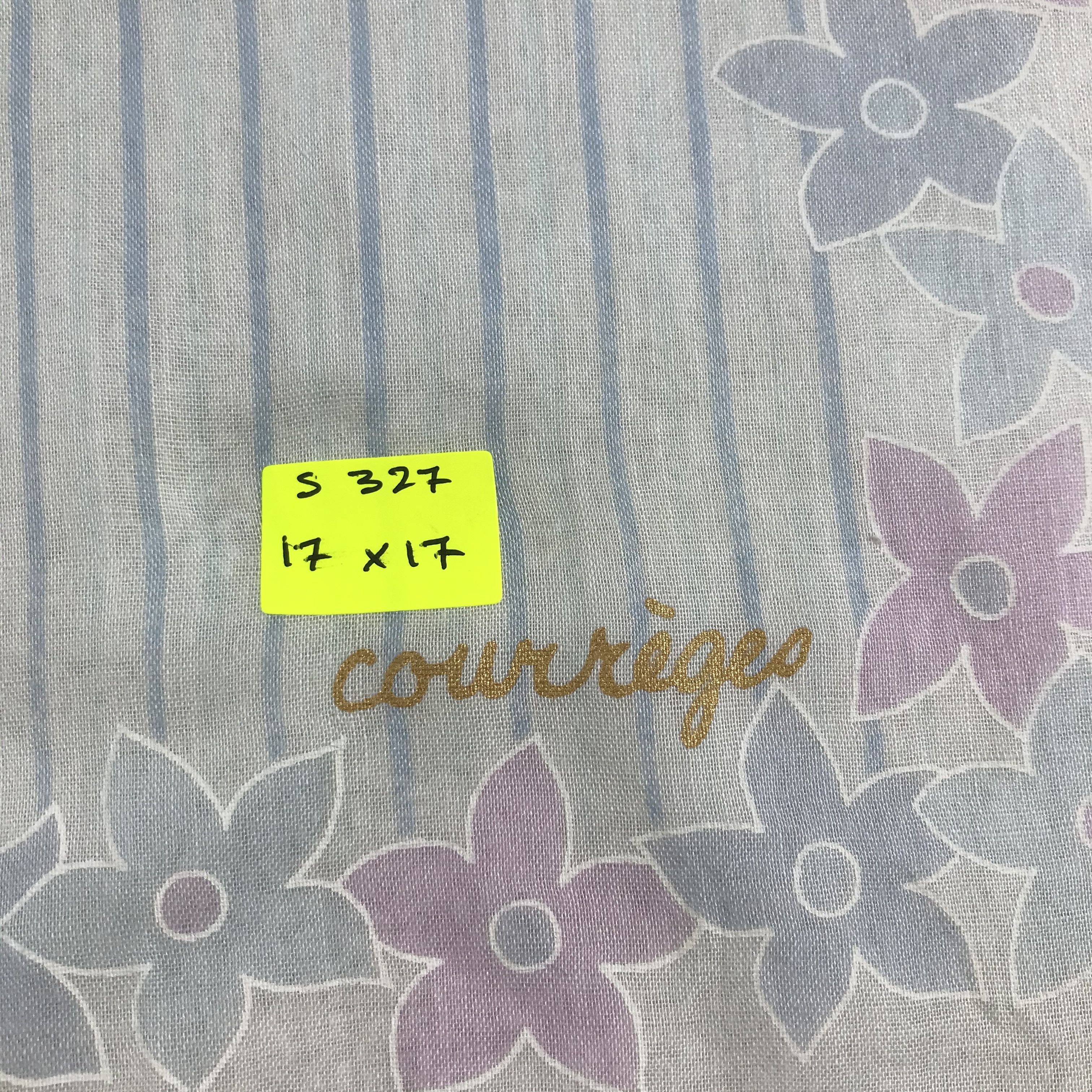 Courreges × Vintage Courreges Bandana / Handkerchief / Neckerchief - S327 Size ONE SIZE - 5 Thumbnail