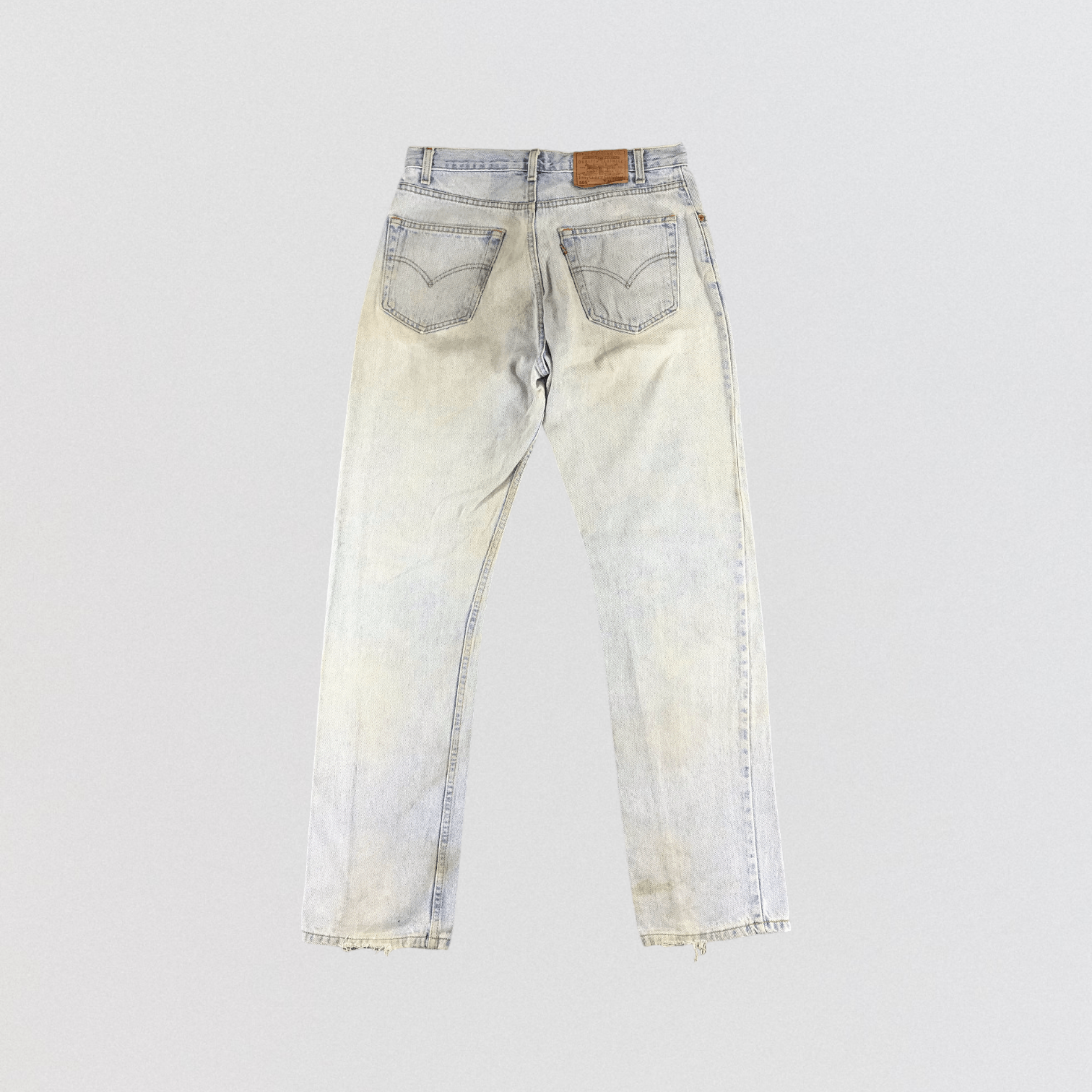 Levi's × Vintage Vintage Levis 505 Light Wash Jeans-JM113 Size US 33 - 3 Thumbnail