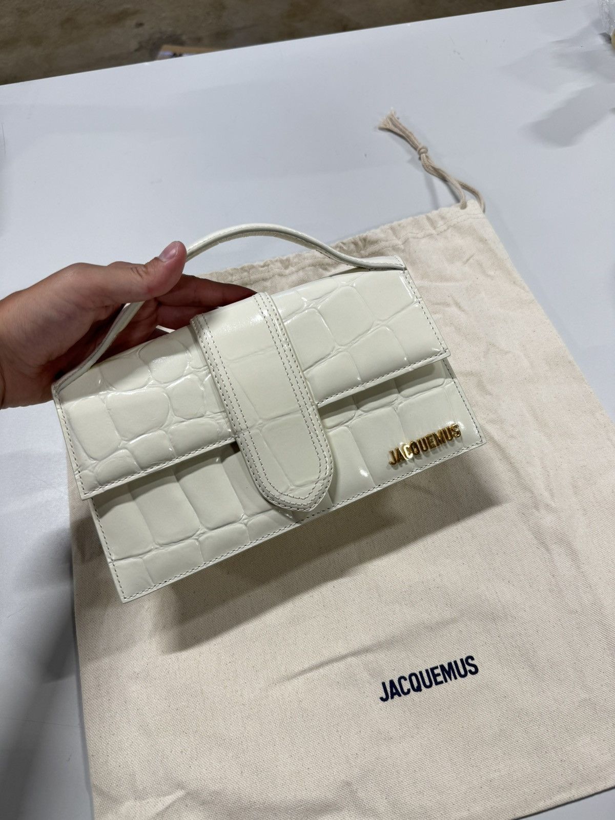 Jacquemus Jacquemus Le Grand Bambino Shoulder Bag Size ONE SIZE - 1 Thumbnail