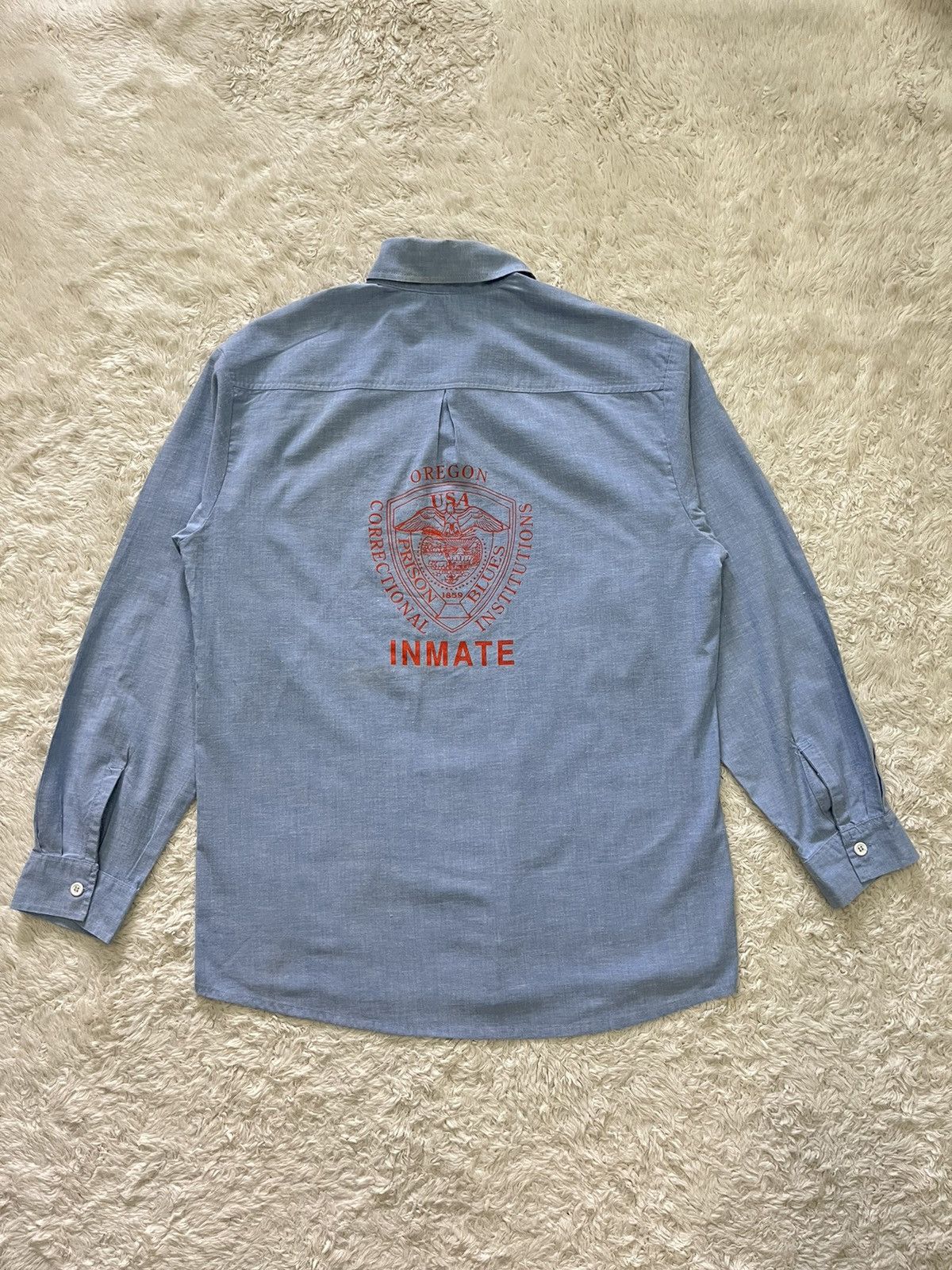 Other vintage inmate prisoner chambray work shirt Size US L / EU 52-54 / 3 - 10 Thumbnail