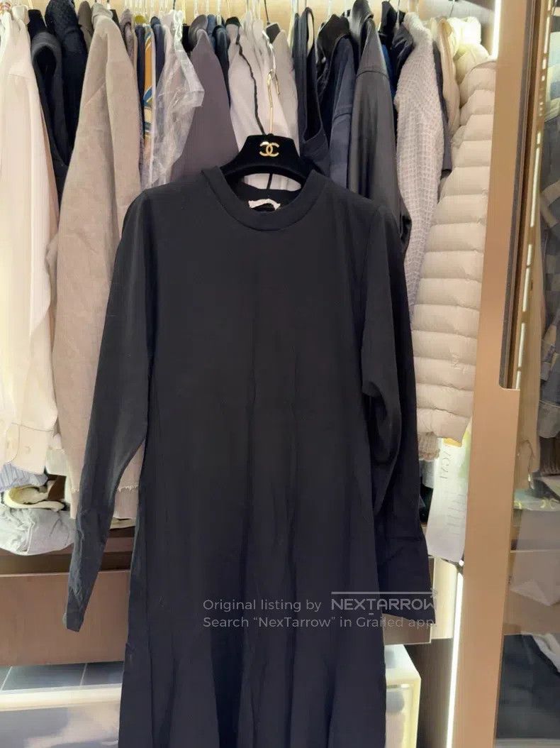 The Row The Row Long black dress Size S / US 4 / IT 40 - 3 Thumbnail