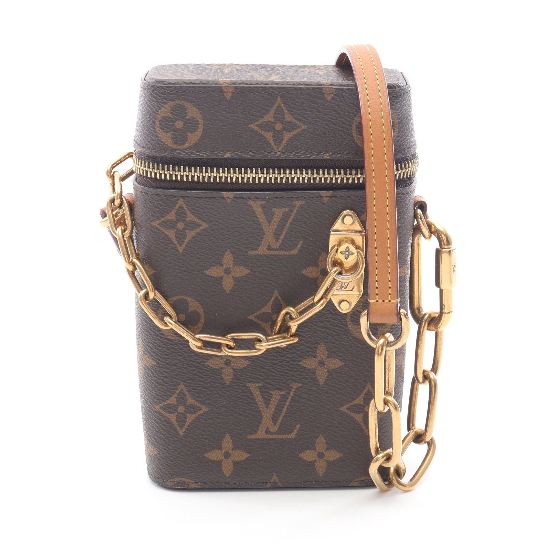 Louis Vuitton Louis Vuitton Phone Box Monogram Shoulder Bag Brown Size ONE SIZE - 1 Thumbnail