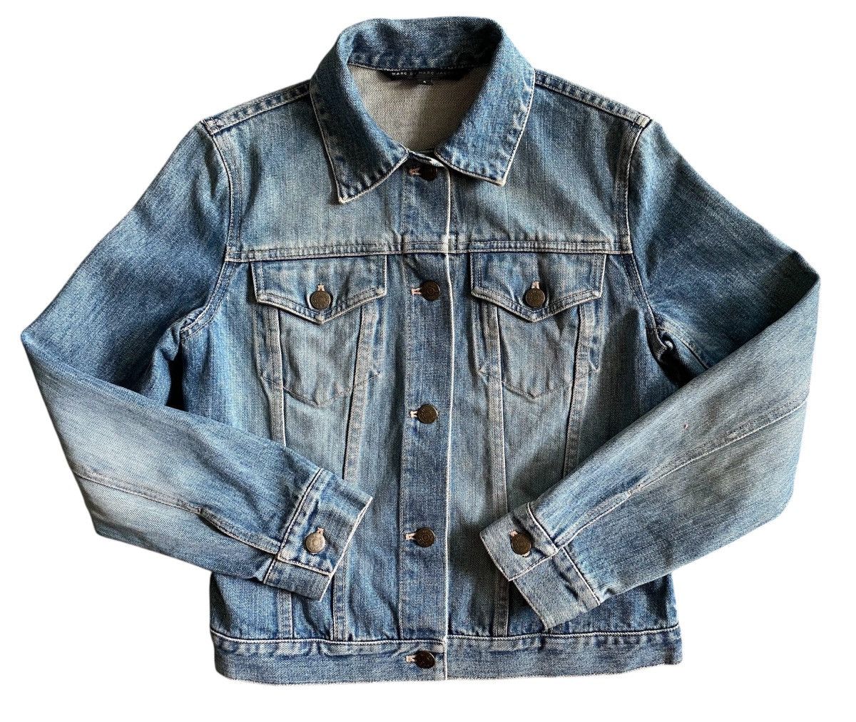 Marc by Marc Jacobs Nice Seasoned Marc by Marc Jacobs Denim Trucker Jack Size S / US 4 / IT 40 - 1 Thumbnail