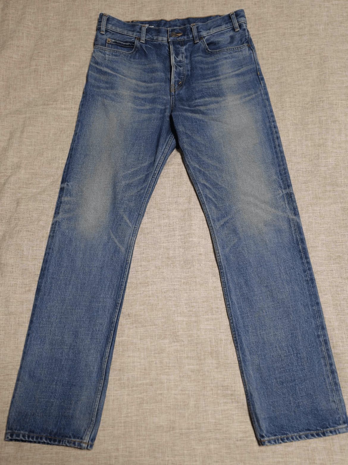 Celine Celine 19AW Runway CT003 Red Ear Denim Size US 31 - 1 Thumbnail