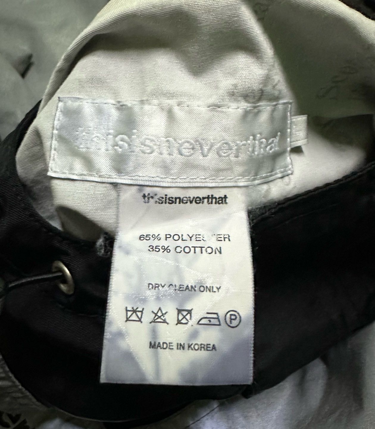 thisisneverthat Thisisneverthat anorak lightwash jacket hooded Size US L / EU 52-54 / 3 - 10 Thumbnail