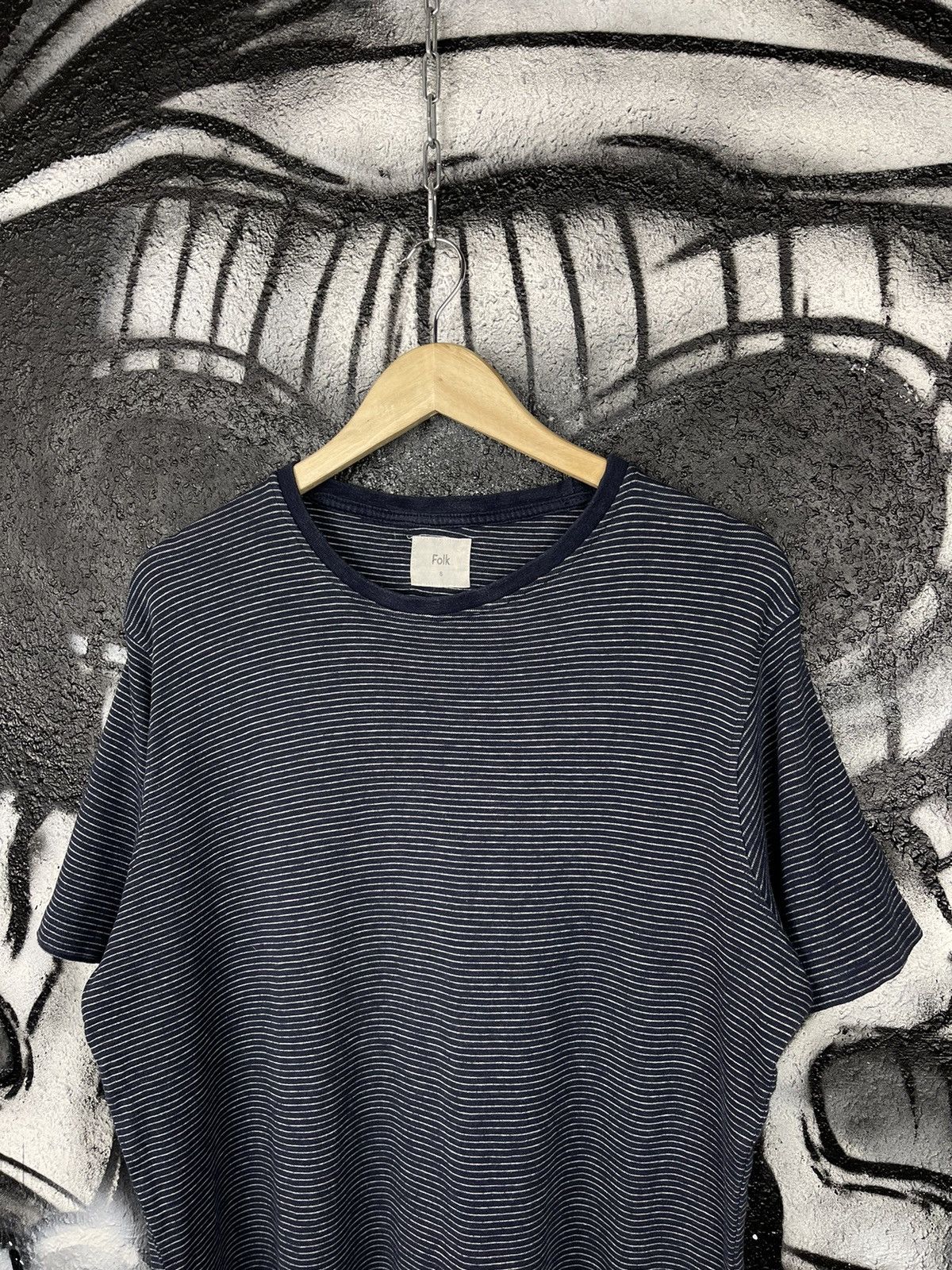 Folk Folk Striped T-Shirt Men’s Size s Size US S / EU 44-46 / 1 - 3 Thumbnail