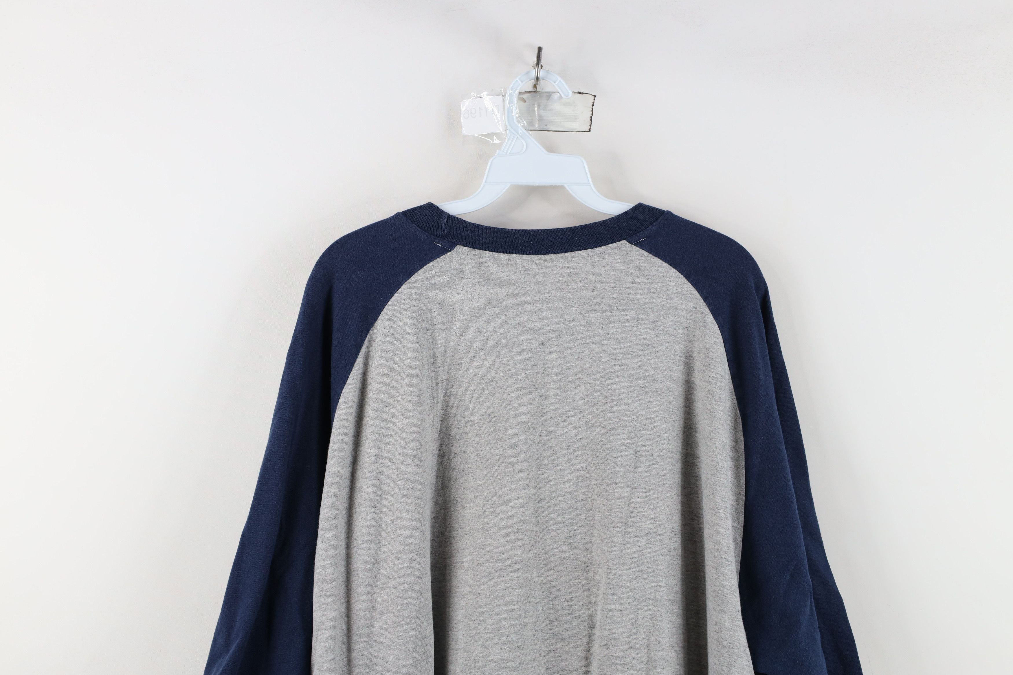 Nike Vintage Nike Swoosh University of Michigan Raglan T-Shirt Size US XXL / EU 58 / 5 - 12 Thumbnail