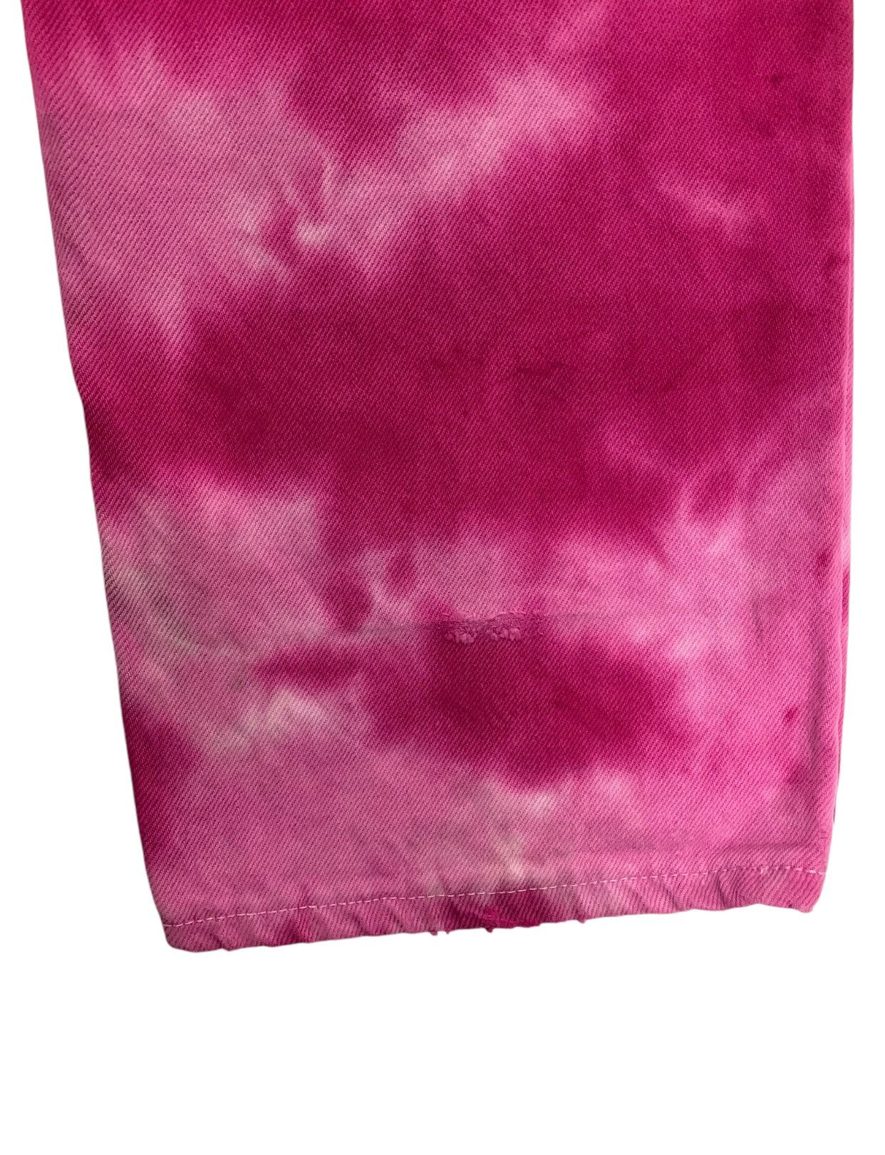 Levi's × Levi's Vintage Clothing Levis 501 Tie Dye Pink Slim Fits Size US 30 / EU 46 - 6 Thumbnail