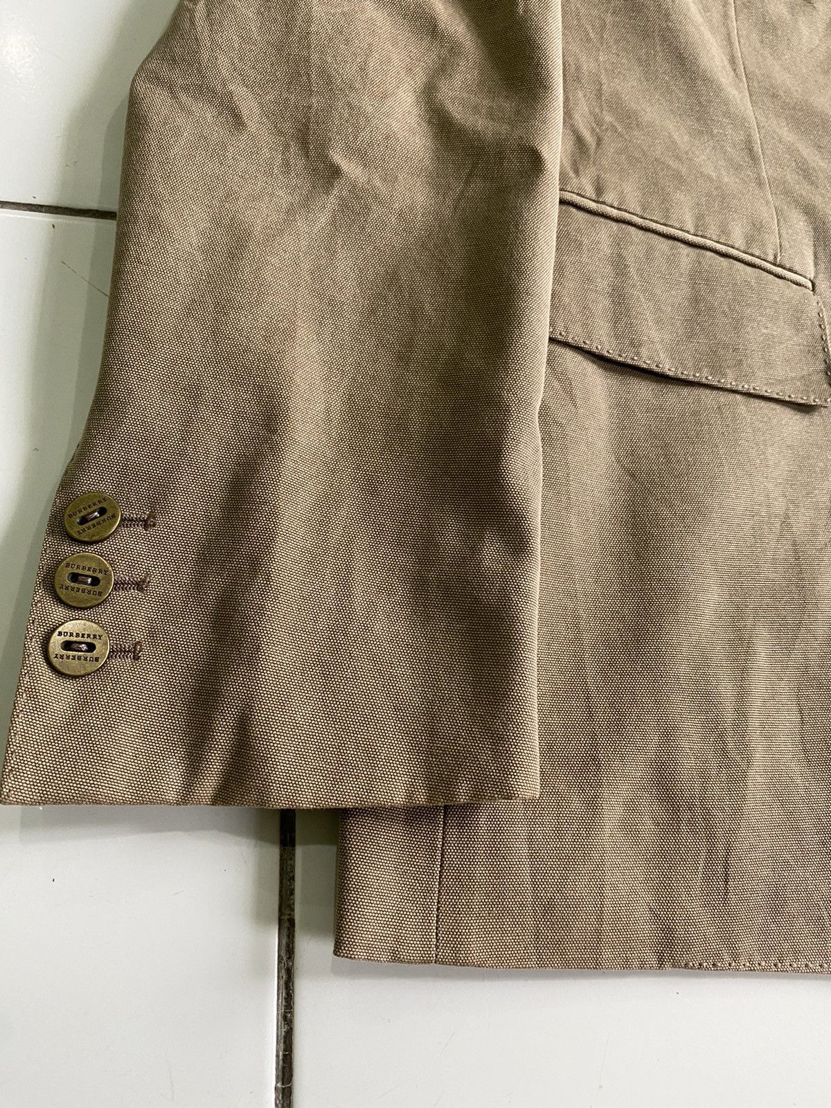 Burberry Vintage 80s Burberry Coat cotton Made in itali Size M / US 6-8 / IT 42-44 - 4 Thumbnail