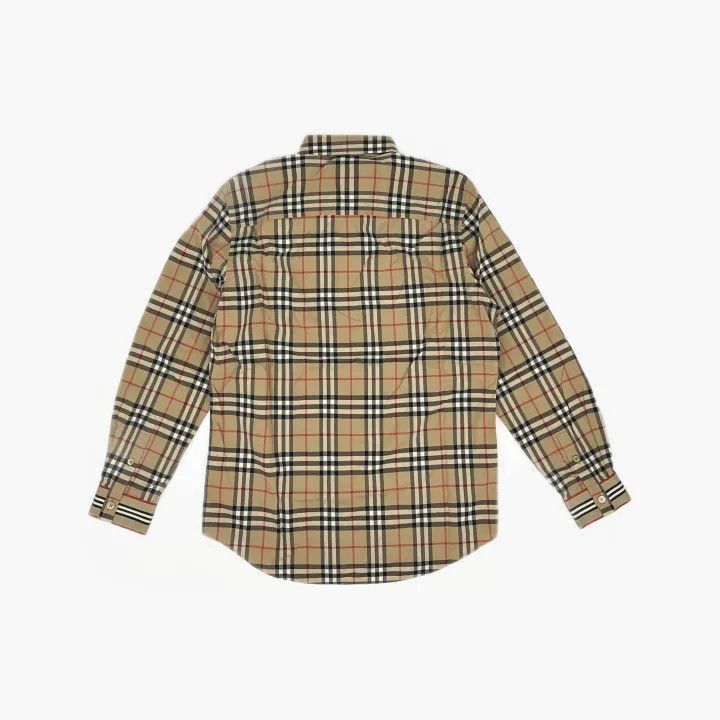 Other Burberry Burberry Vintage Check Cuffed Cotton Shirt-2507 Size US M / EU 48-50 / 2 - 1 Thumbnail