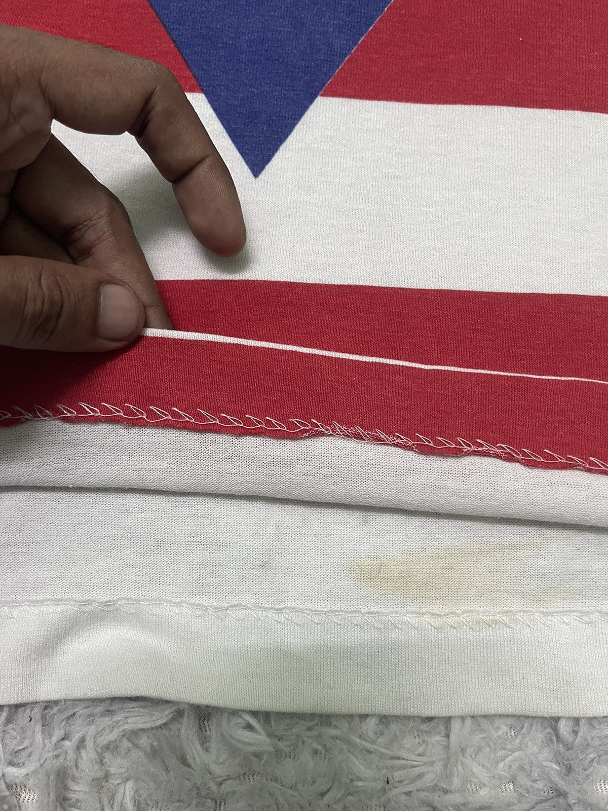 Other 80s AMERICAN FLAG FULL PRINT SHIRT RARE Size US M / EU 48-50 / 2 - 6 Thumbnail