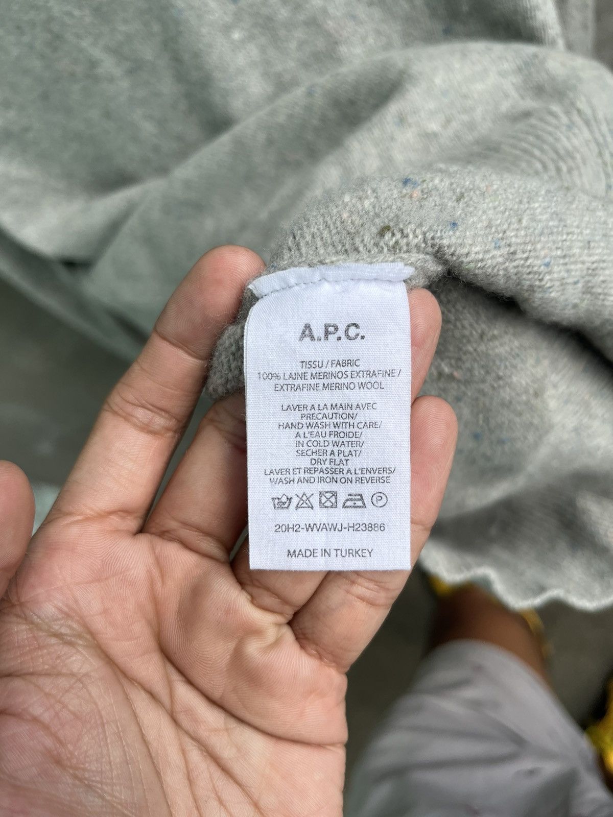 A.P.C. Wool Sweater Size US L / EU 52-54 / 3 - 7 Thumbnail