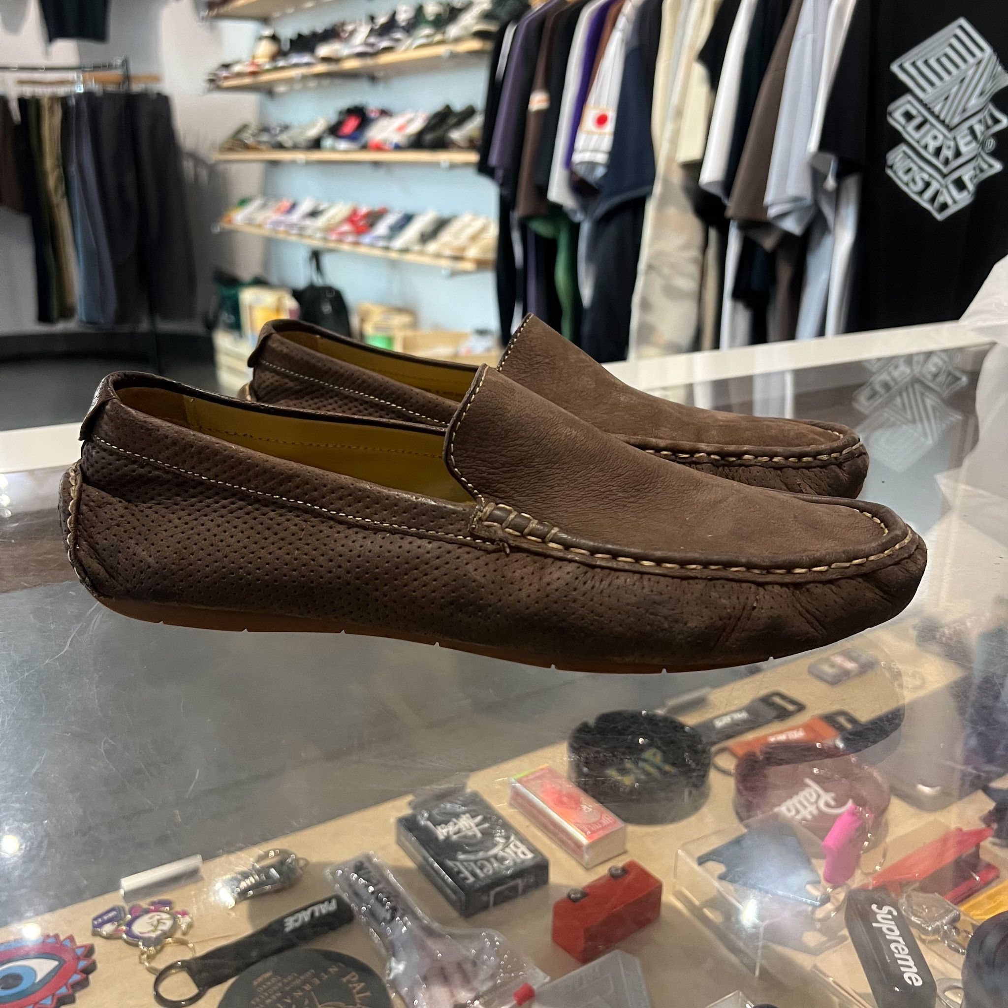 Cole Haan Size 10 • Cole Haan Suede Loafers Brown Size US 10 / EU 43 - 1 Thumbnail