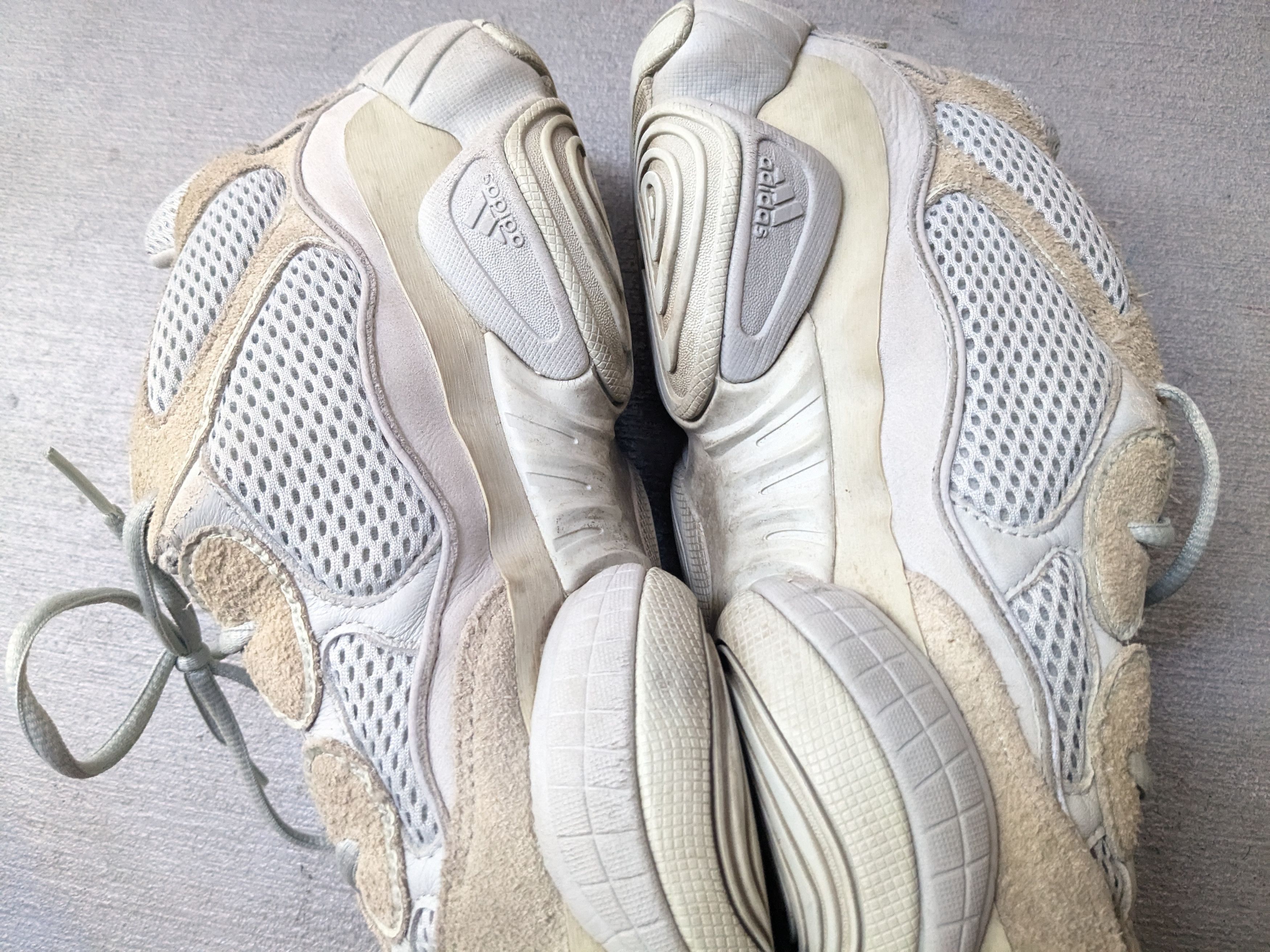 Adidas × Kanye West Adidas Yeezy 500 Salt 13 Suede Kanye West Ye EE7287 Size US 13 / EU 46 - 9 Thumbnail