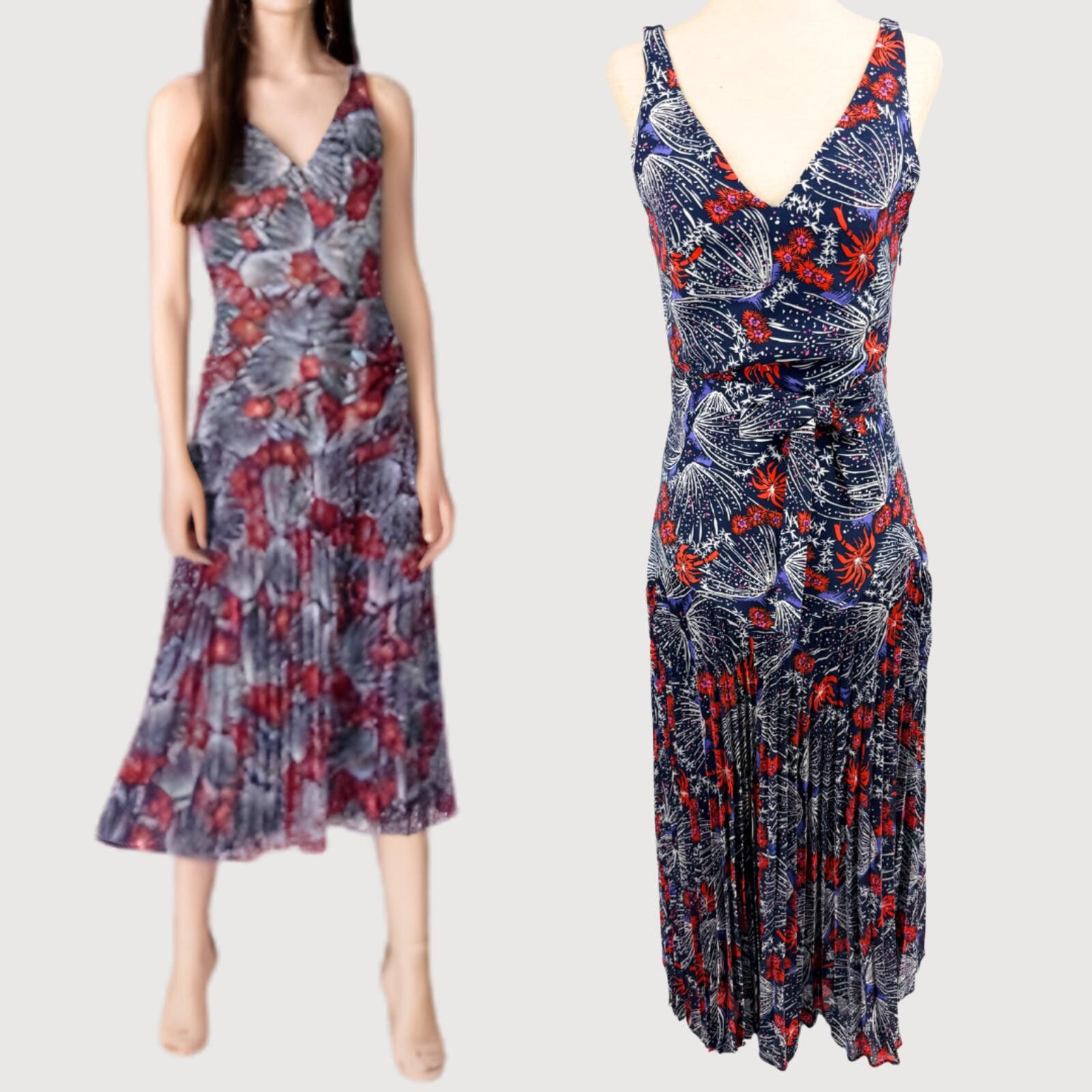 Other & Other Stories Pleated Drop Waist Midi Dress 4 Size S / US 4 / IT 40 - 1 Thumbnail