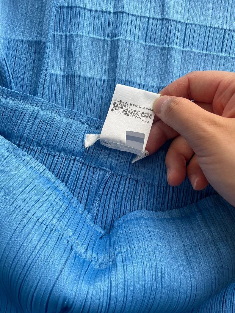 Issey Miyake Issey Miyake size:3 Blue pleated pants Size 42" / US 20 - 7 Thumbnail