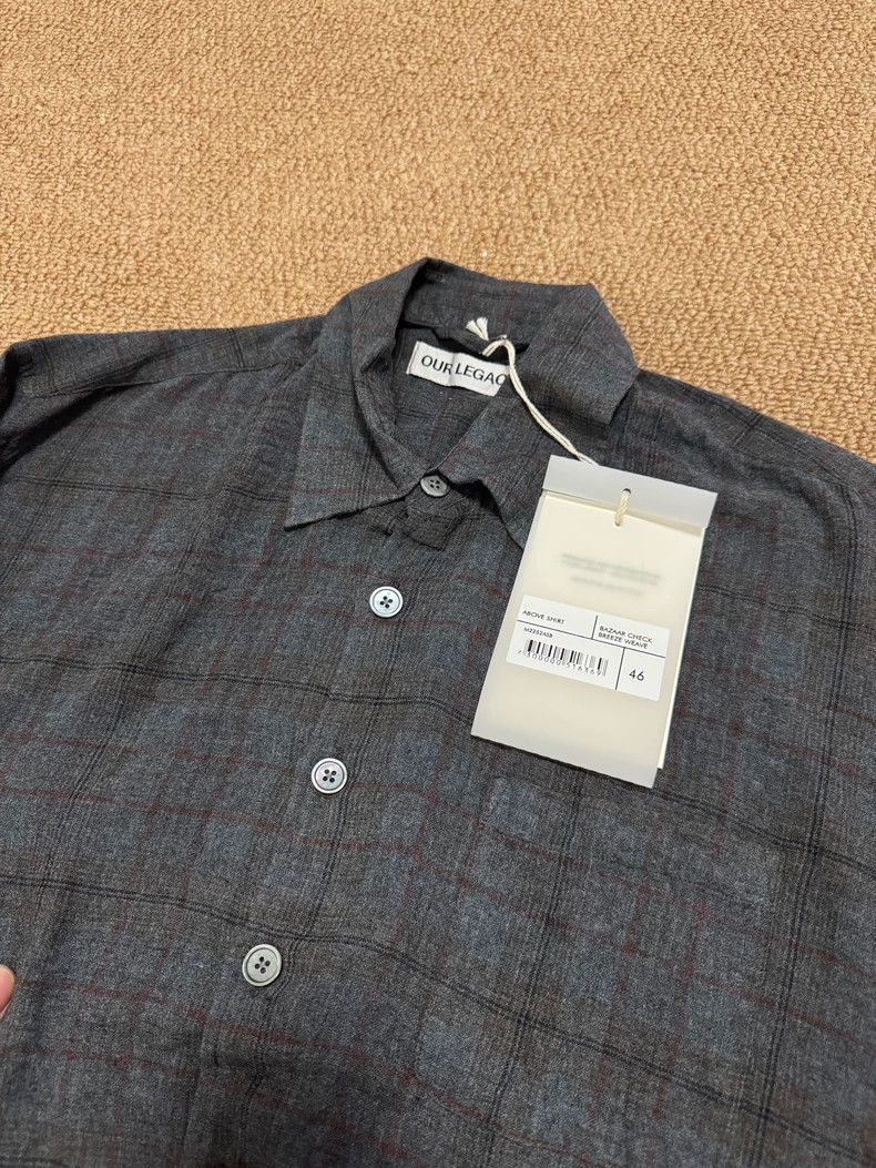 Our Legacy Our Legacy Grain clear wind woven shirt Size US S / EU 44-46 / 1 - 4 Thumbnail