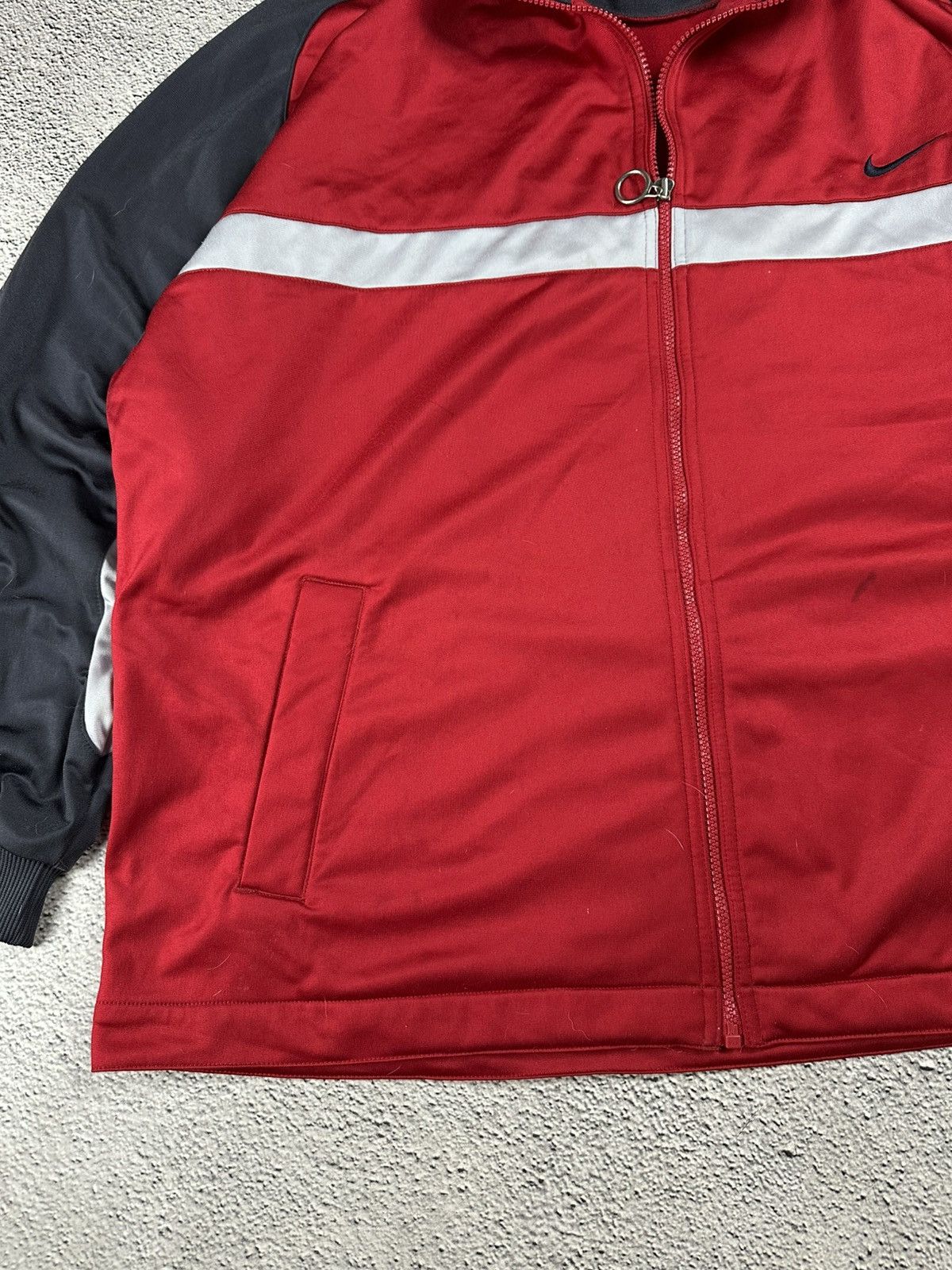 Nike Vintage Nike Olympic Full Zip Hoodie Y2K Washed Style Size US XL / EU 56 / 4 - 12 Thumbnail