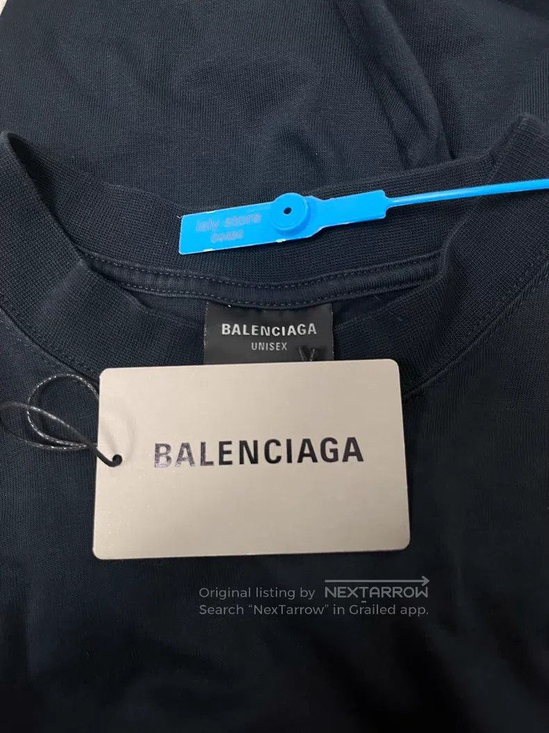 Balenciaga Balenciaga Logo Loose Short Sleeve T-Shirt Size US M / EU 48-50 / 2 - 4 Thumbnail
