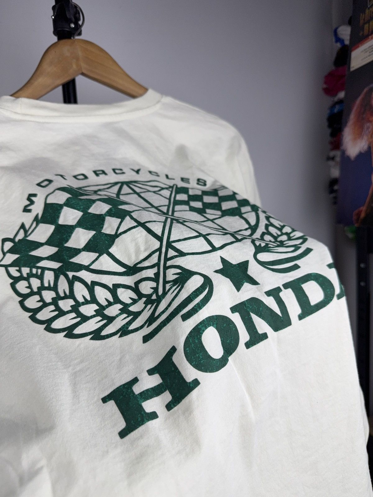 Honda Honda Racing T Shirt Y2K Moto Graphic Pull&Bear blank Tee Size US M / EU 48-50 / 2 - 11 Thumbnail