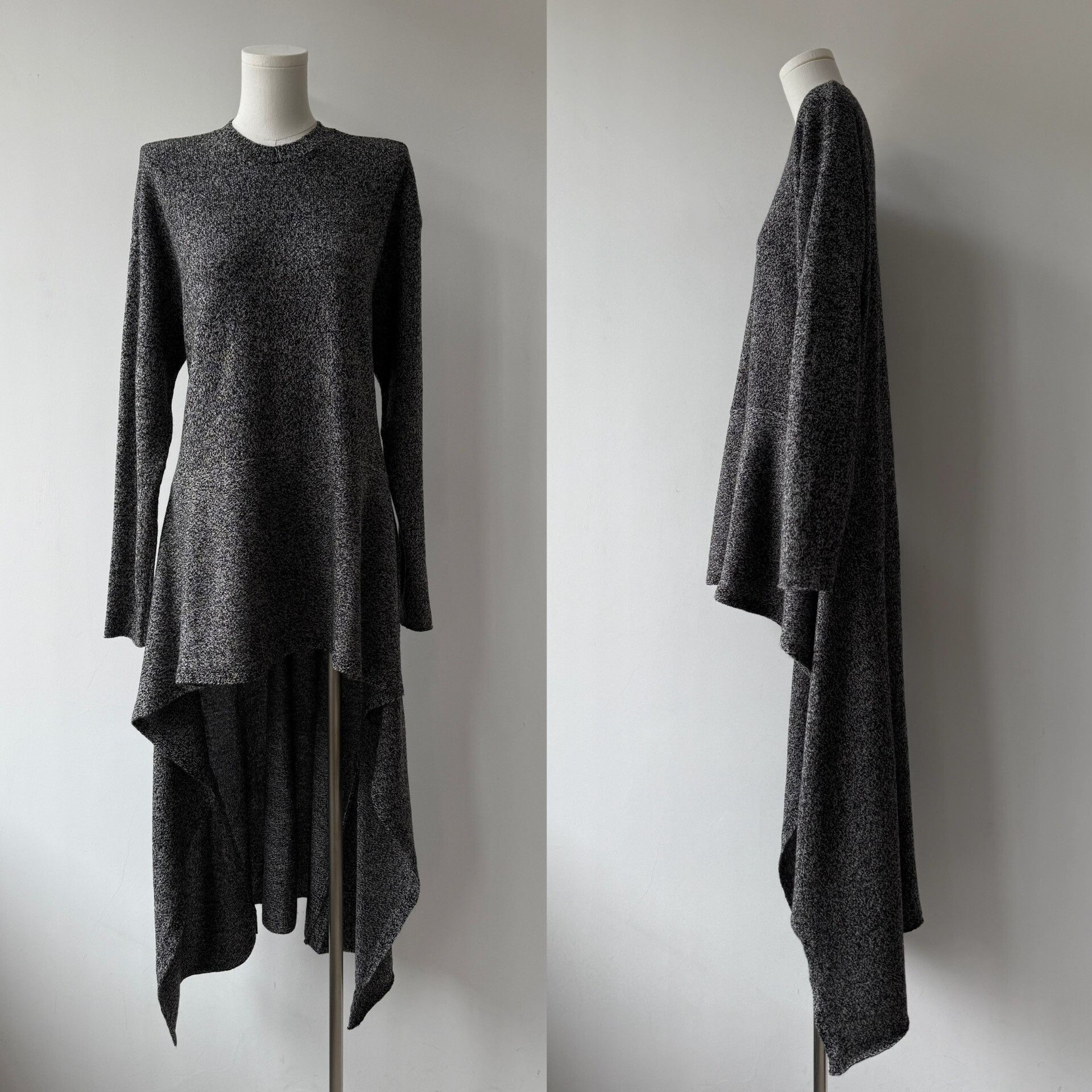 Y's Yohji Yamamoto Y's Long Fishtail Wool Sweater Size M / US 6-8 / IT 42-44 - 1 Thumbnail