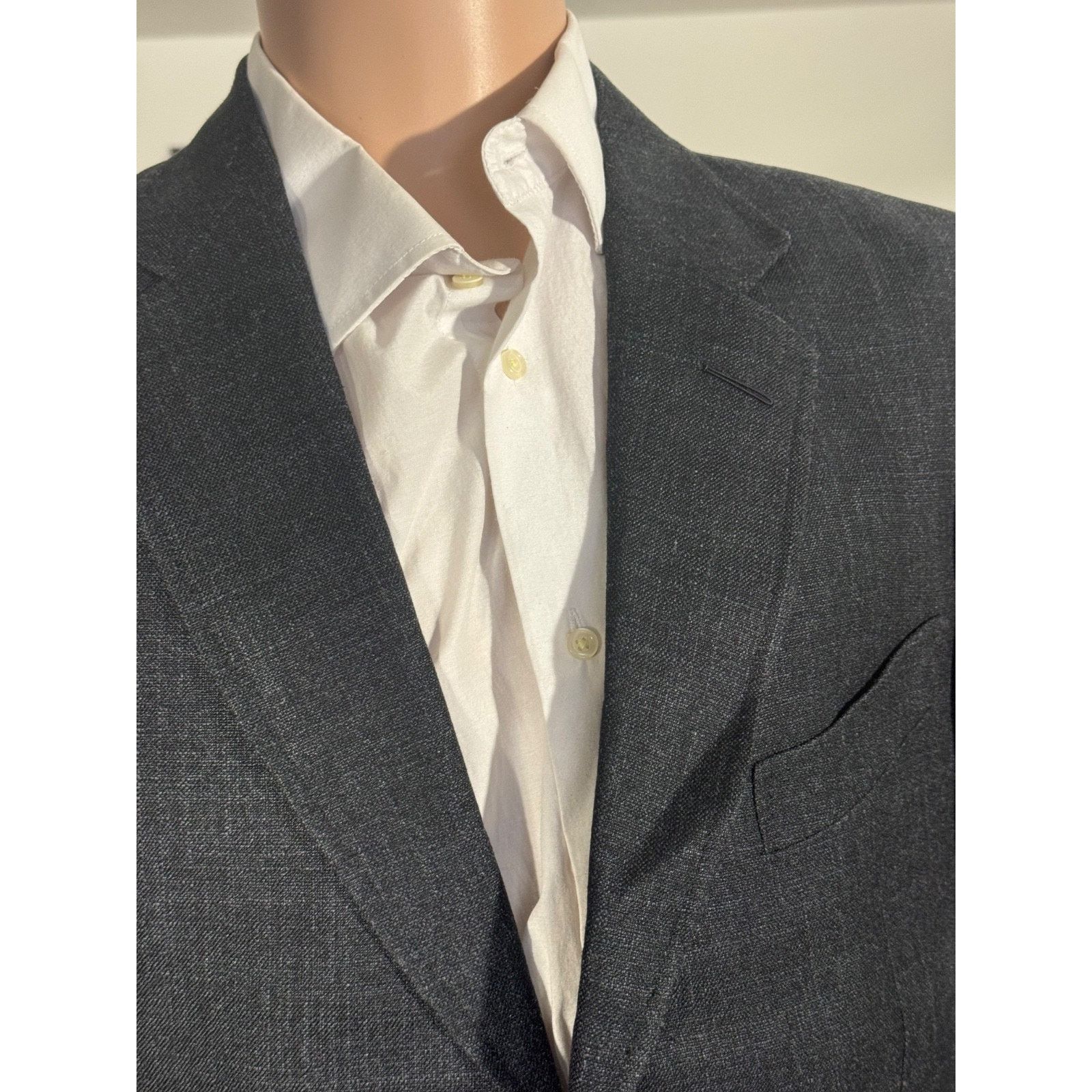 Tom Ford Tom Ford NWOT Sport jacket Blazer Charcoal Gray Linen Si 40R Size 40R - 10 Thumbnail