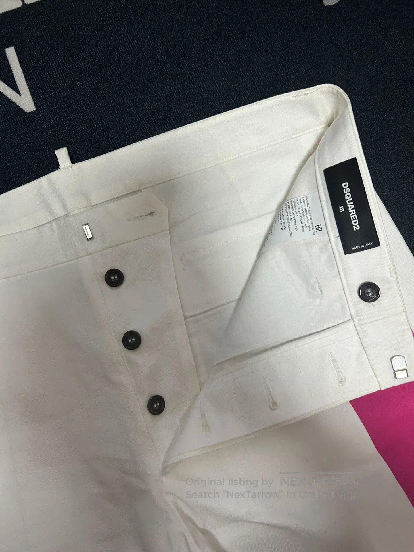 Dsquared2 dsquared2 Casual Pants in White. Size US 32 / EU 48 - 6 Thumbnail