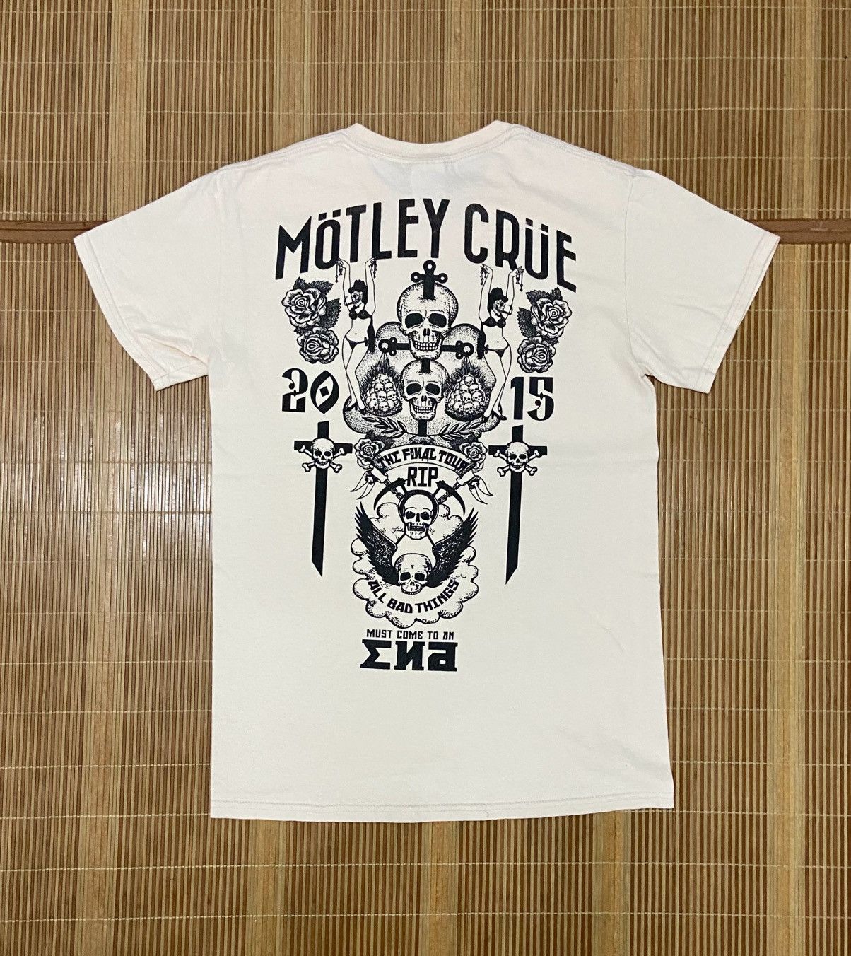 Band Tees MOTLEY CRUE FINAL TOUR TEE Size S / US 4 / IT 40 - 2 Thumbnail